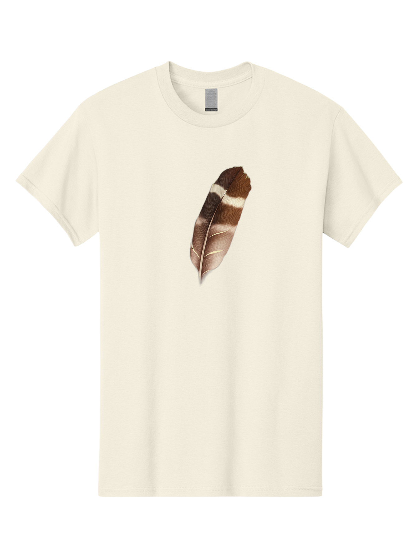 Brown-Feather-2 Men'S Graphic Tee, 100% Cotton, Comfortable Casual Summer Wear, Machine Washable, Vintage Camera, Old Camera, Antique Camera, Black Camera, Classic Photography, Photography Equipment, Nostalgic Device, Film Camera, Camera Art Bai604