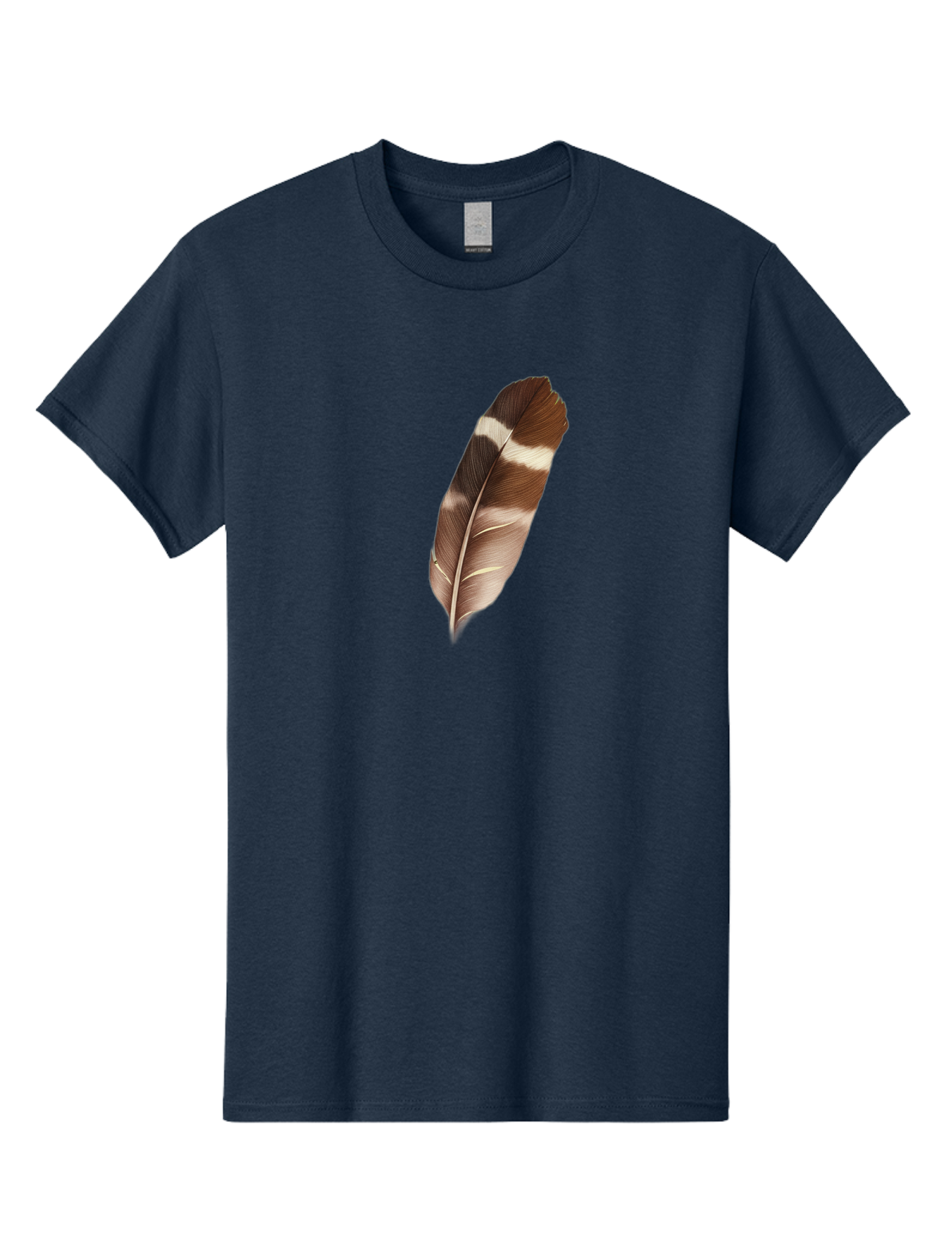 Brown-Feather-2 Men'S Graphic Tee, 100% Cotton, Comfortable Casual Summer Wear, Machine Washable, Vintage Camera, Old Camera, Antique Camera, Black Camera, Classic Photography, Photography Equipment, Nostalgic Device, Film Camera, Camera Art Bai604
