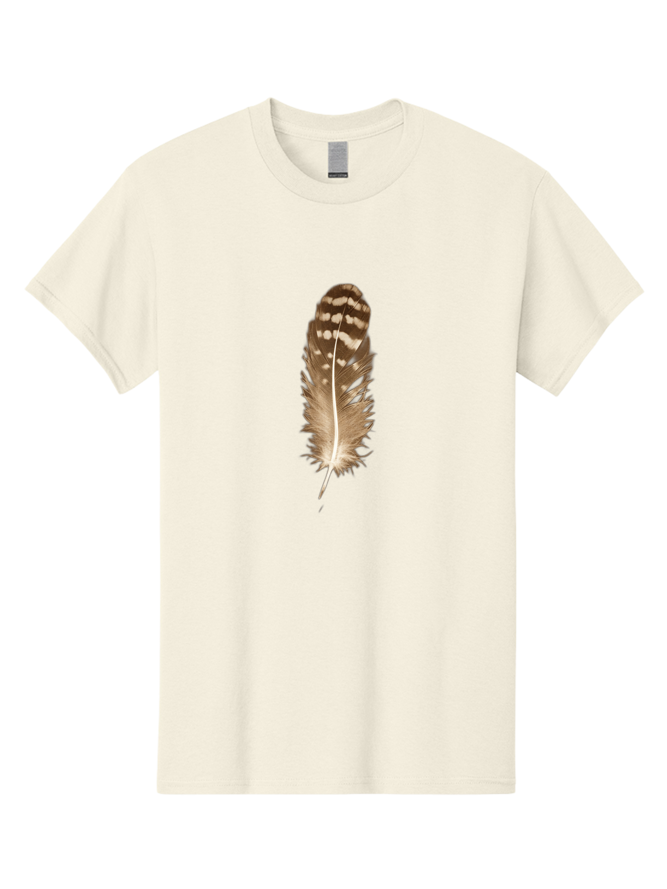 Brown-Feather Men'S Graphic Tee, 100% Cotton, Comfortable Casual Summer Wear, Machine Washable, Vintage Camera, Old Camera, Antique Camera, Black Camera, Classic Photography, Photography Equipment, Nostalgic Device, Film Camera, Camera Art Bai605