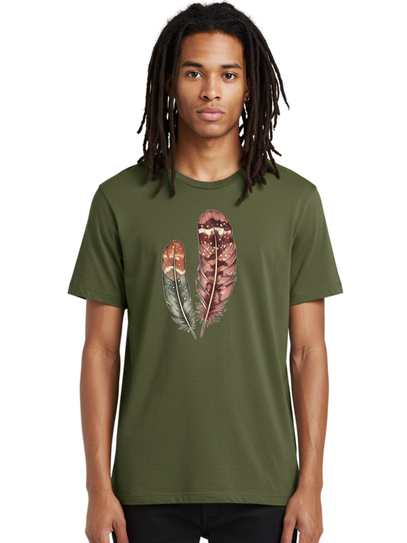 Brown-Feathers Men'S Graphic Tee, 100% Cotton, Comfortable Casual Summer Wear, Machine Washable, Vintage Camera, Old Camera, Antique Camera, Black Camera, Classic Photography, Photography Equipment, Nostalgic Device, Film Camera, Camera Art Bai606