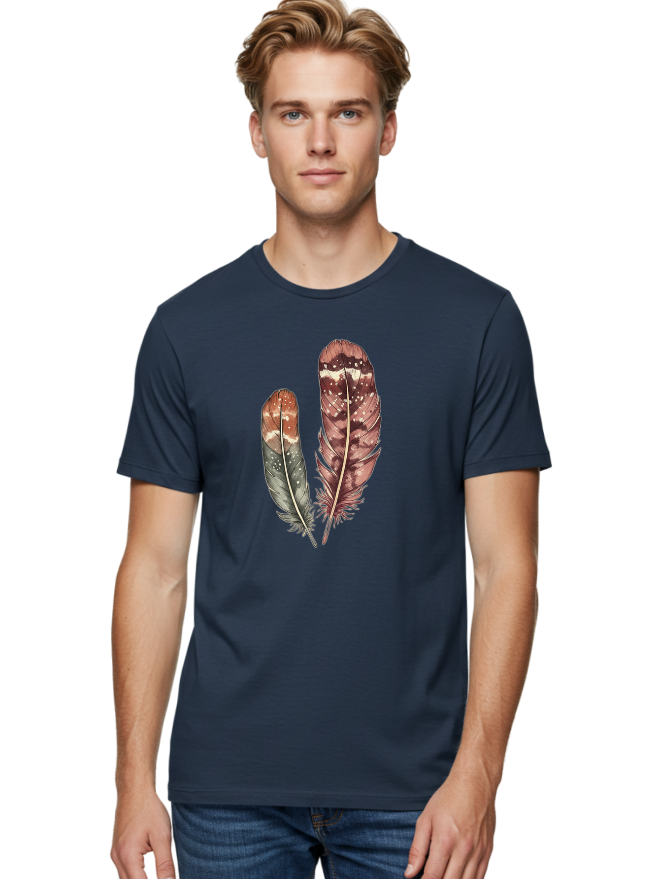 Brown-Feathers Men'S Graphic Tee, 100% Cotton, Comfortable Casual Summer Wear, Machine Washable, Vintage Camera, Old Camera, Antique Camera, Black Camera, Classic Photography, Photography Equipment, Nostalgic Device, Film Camera, Camera Art Bai606
