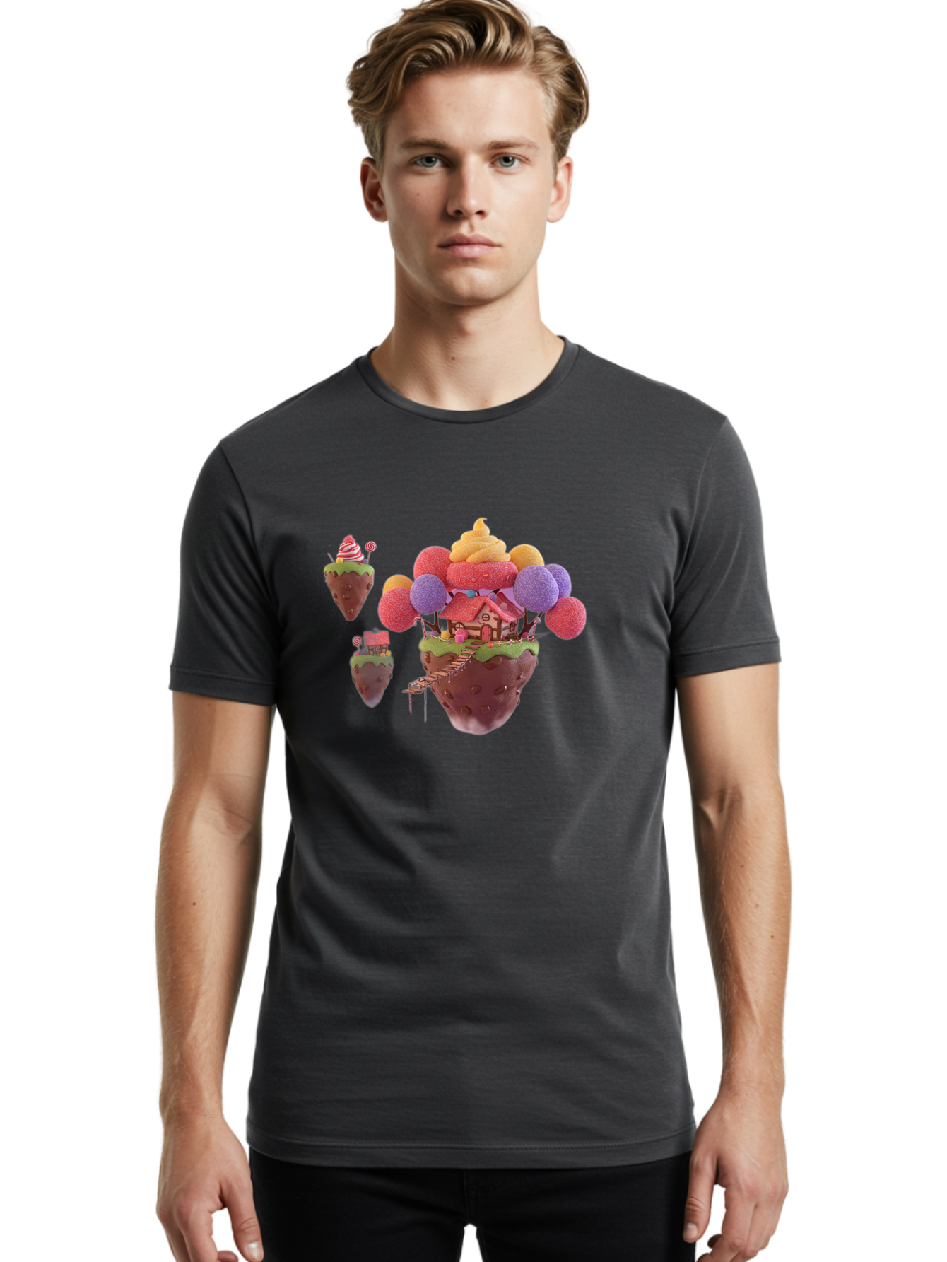 Candy-Strawberry-House Men'S Graphic Tee, 100% Cotton, Comfortable Casual Summer Wear, Machine Washable, Vintage Camera, Old Camera, Antique Camera, Black Camera, Classic Photography, Photography Equipment, Nostalgic Device, Film Camera, Bai610