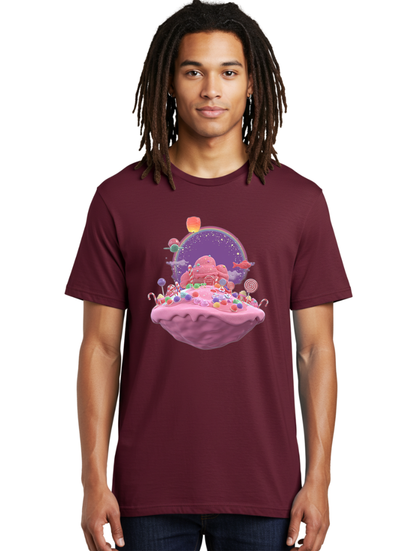 Candyland-Dessert Men'S Graphic Tee, 100% Cotton, Comfortable Casual Summer Wear, Machine Washable, Vintage Camera, Old Camera, Antique Camera, Black Camera, Classic Photography, Photography Equipment, Nostalgic Device, Film Camera, Camera Art Bai611
