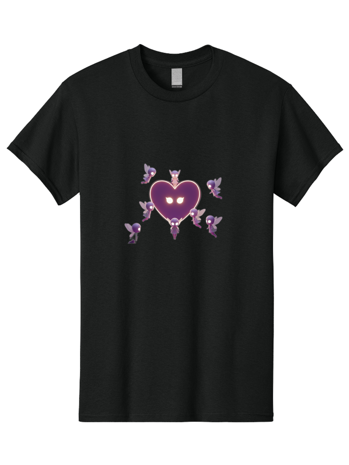 Cartoon-Characters-Heart-Cupid Men'S Graphic Tee, 100% Cotton, Comfortable Casual Summer Wear, Machine Washable, Vintage Camera, Old Camera, Antique Camera, Black Camera, Classic Photography, Photography Equipment, Nostalgic Device, Bai612