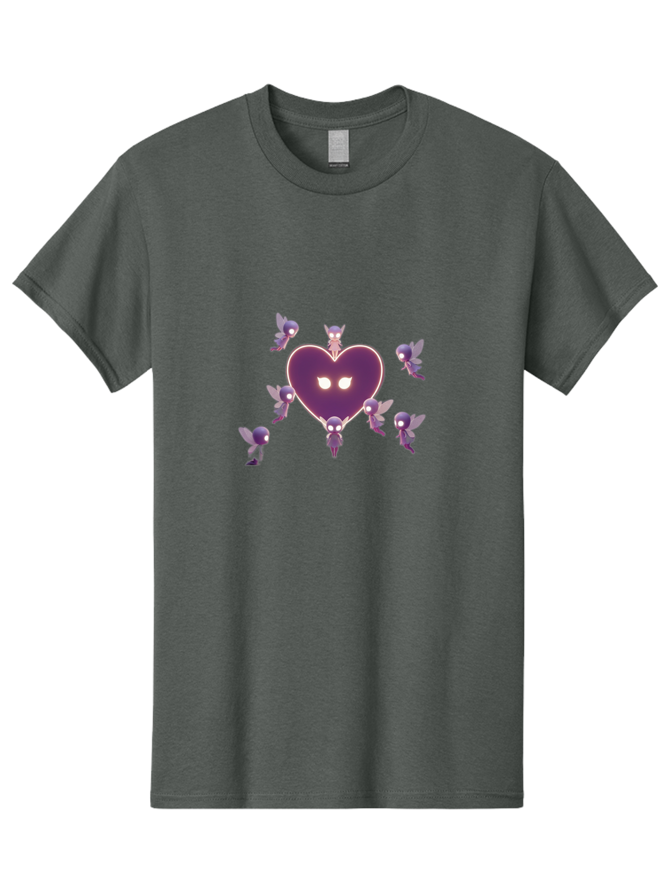 Cartoon-Characters-Heart-Cupid Men'S Graphic Tee, 100% Cotton, Comfortable Casual Summer Wear, Machine Washable, Vintage Camera, Old Camera, Antique Camera, Black Camera, Classic Photography, Photography Equipment, Nostalgic Device, Bai612