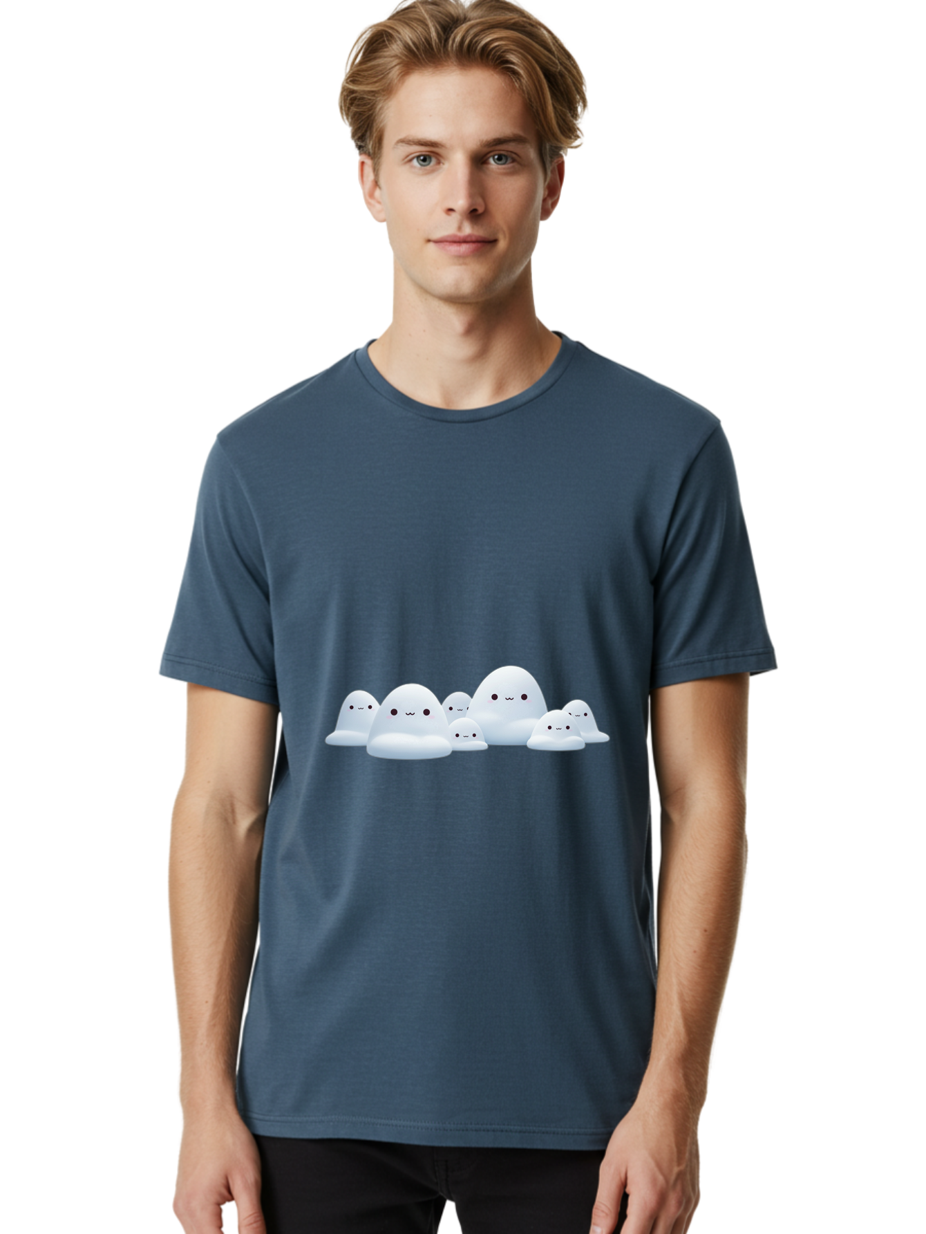 Cartoon-Ghosts Men'S Graphic Tee, 100% Cotton, Comfortable Casual Summer Wear, Machine Washable, Vintage Camera, Old Camera, Antique Camera, Black Camera, Classic Photography, Photography Equipment, Nostalgic Device, Film Camera, Camera Art Bai613