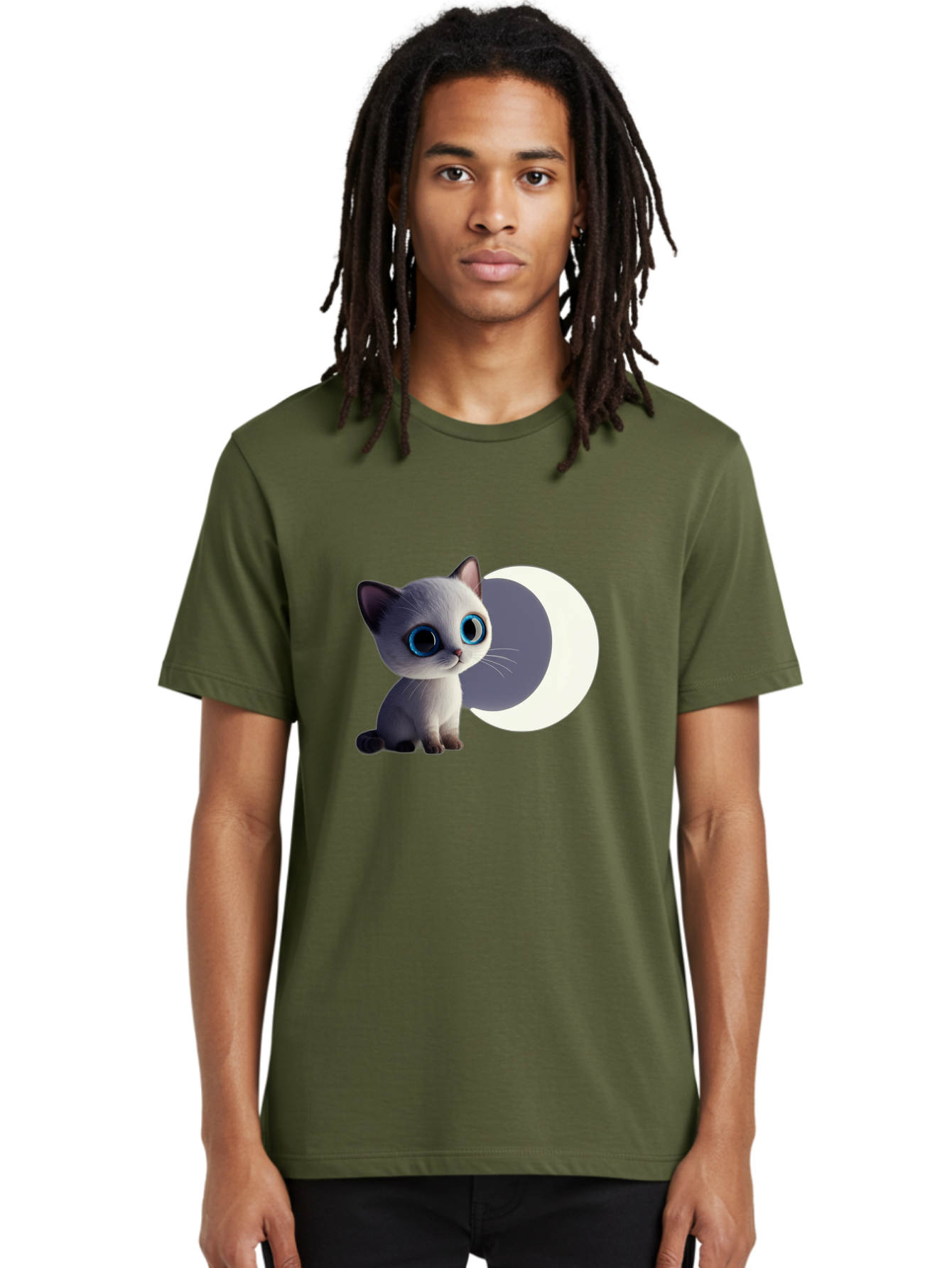 Cartoon-Kitten-And-Moon Men'S Graphic Tee, 100% Cotton, Comfortable Casual Summer Wear, Machine Washable, Vintage Camera, Old Camera, Antique Camera, Black Camera, Classic Photography, Photography Equipment, Nostalgic Device, Film Camera, Bai614
