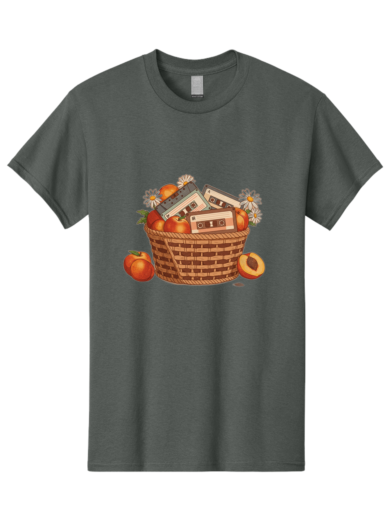 Cassettes-And-Peaches Men'S Graphic Tee, 100% Cotton, Comfortable Casual Summer Wear, Machine Washable, Vintage Camera, Old Camera, Antique Camera, Black Camera, Classic Photography, Photography Equipment, Nostalgic Device, Film Camera, Bai615