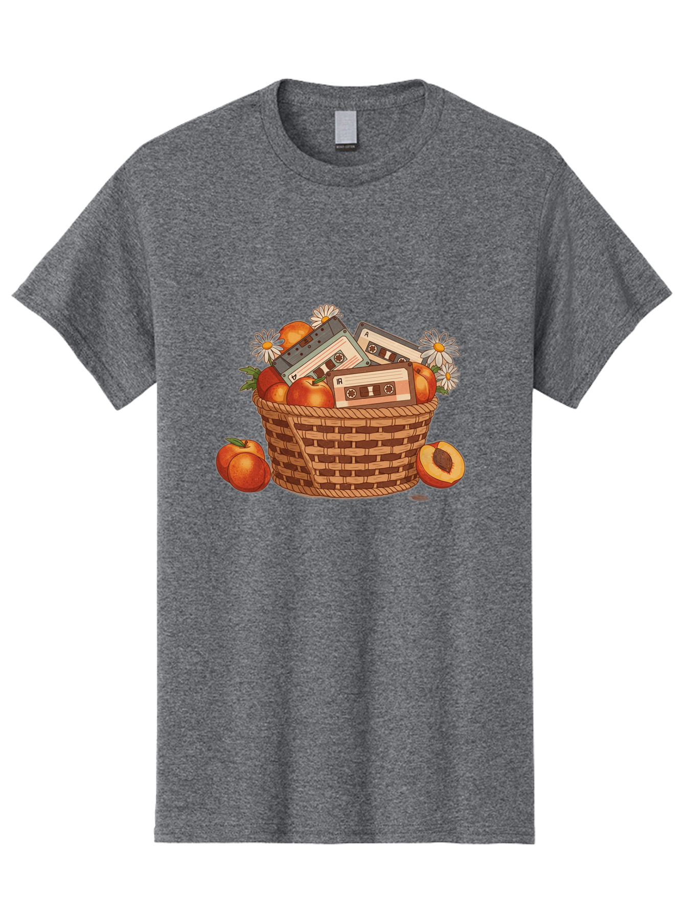 Cassettes-And-Peaches Men'S Graphic Tee, 100% Cotton, Comfortable Casual Summer Wear, Machine Washable, Vintage Camera, Old Camera, Antique Camera, Black Camera, Classic Photography, Photography Equipment, Nostalgic Device, Film Camera, Bai615