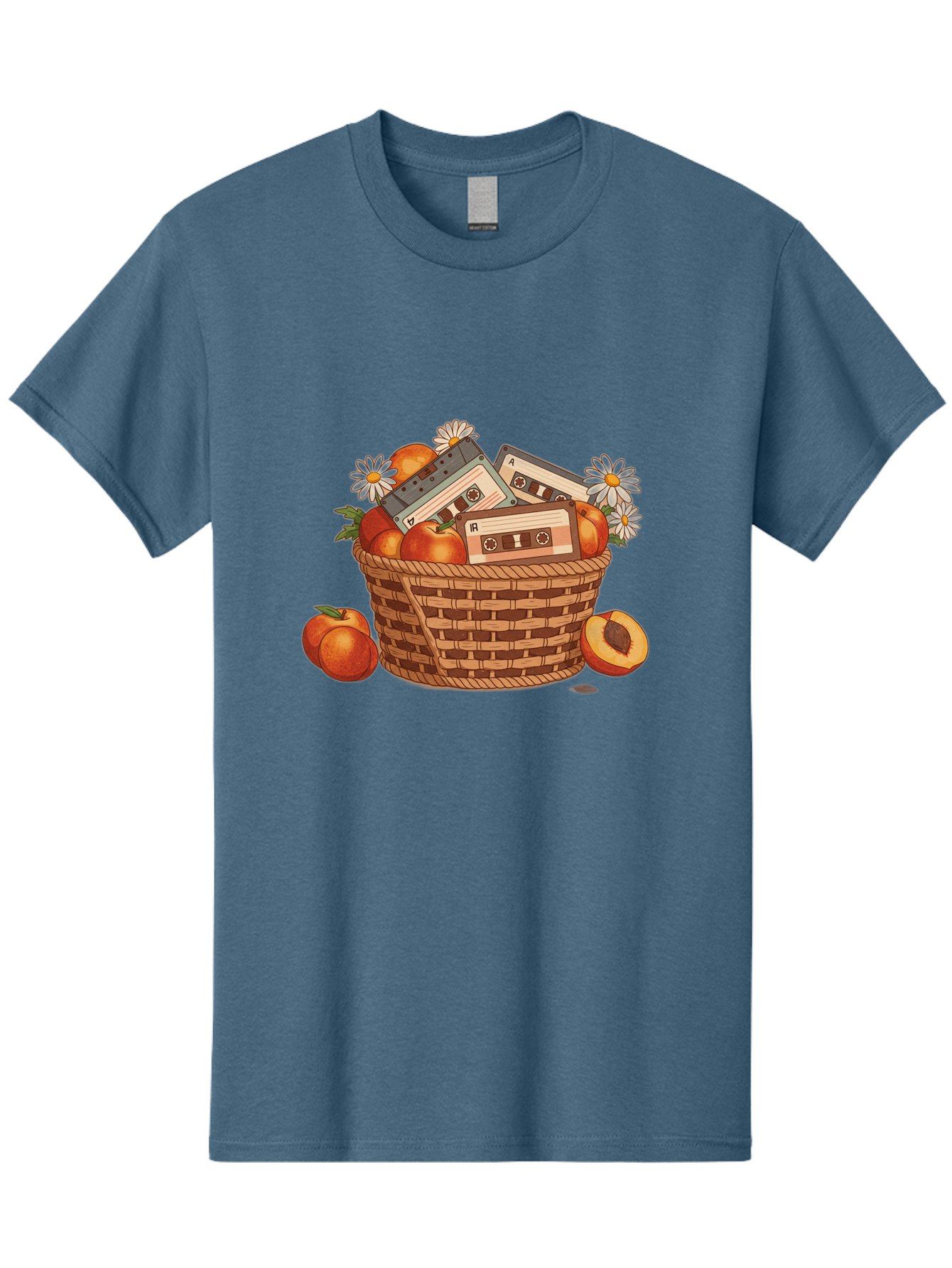 Cassettes-And-Peaches Men'S Graphic Tee, 100% Cotton, Comfortable Casual Summer Wear, Machine Washable, Vintage Camera, Old Camera, Antique Camera, Black Camera, Classic Photography, Photography Equipment, Nostalgic Device, Film Camera, Bai615