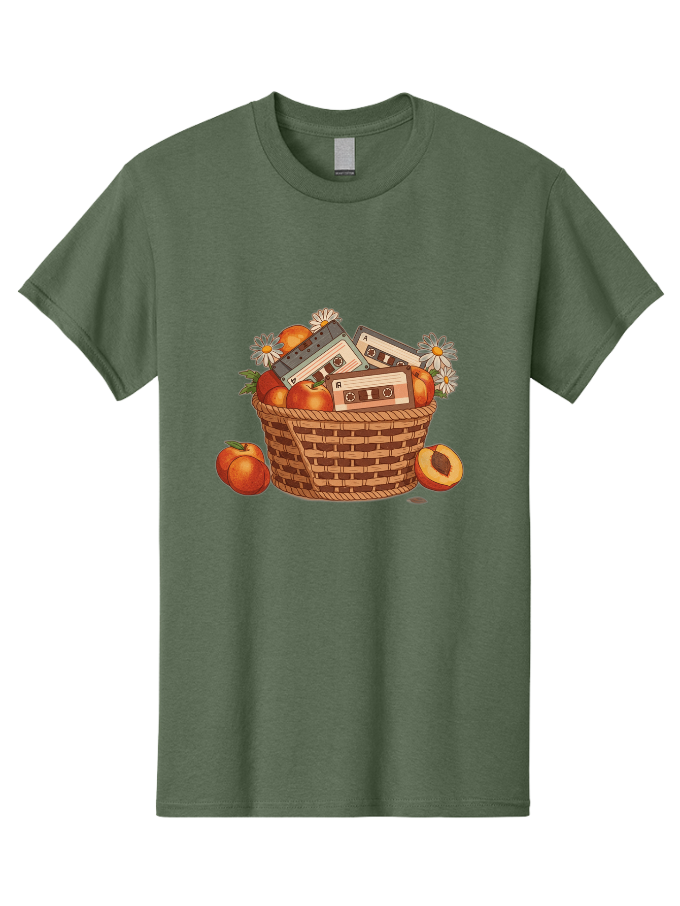 Cassettes-And-Peaches Men'S Graphic Tee, 100% Cotton, Comfortable Casual Summer Wear, Machine Washable, Vintage Camera, Old Camera, Antique Camera, Black Camera, Classic Photography, Photography Equipment, Nostalgic Device, Film Camera, Bai615