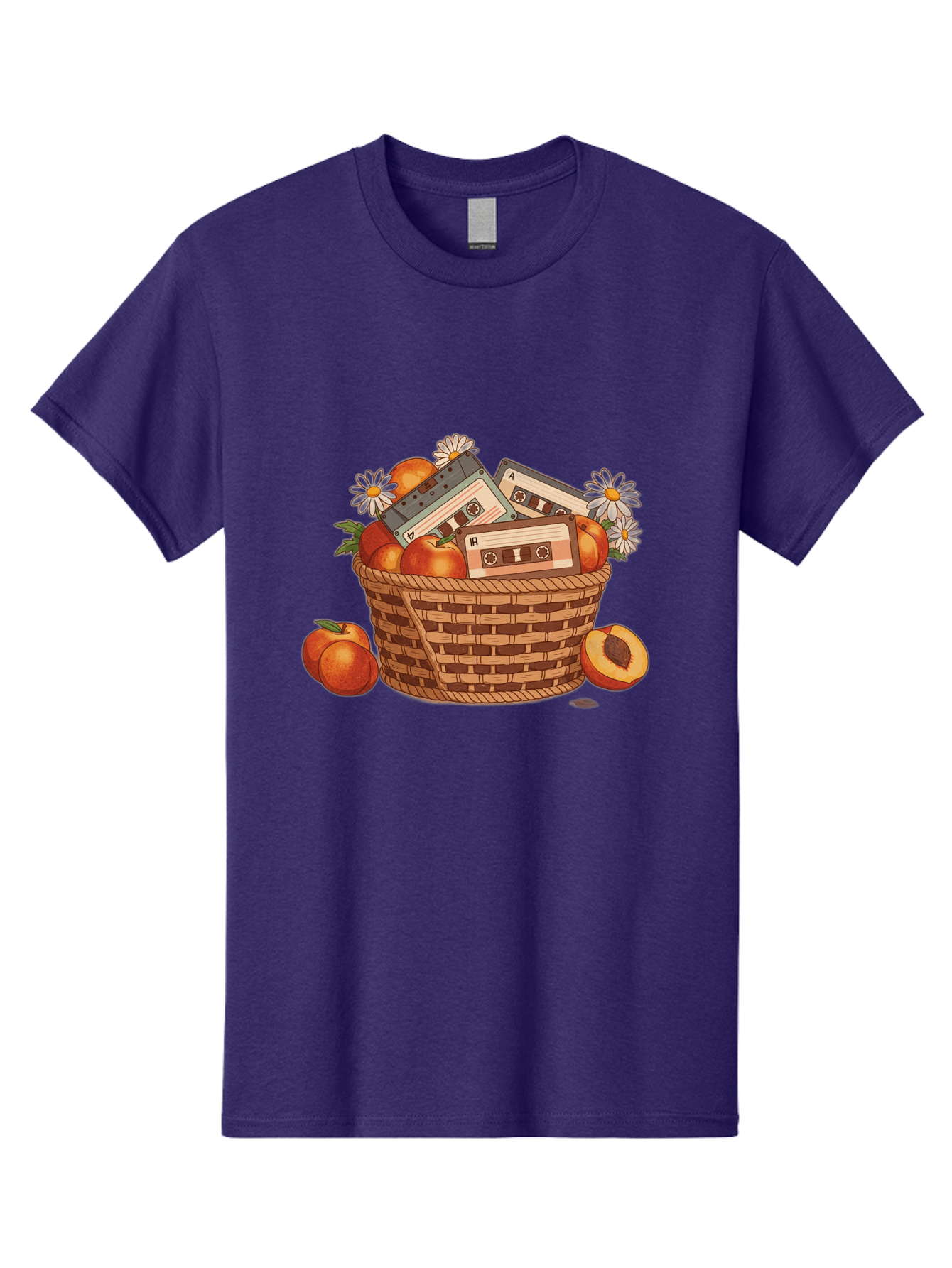 Cassettes-And-Peaches Men'S Graphic Tee, 100% Cotton, Comfortable Casual Summer Wear, Machine Washable, Vintage Camera, Old Camera, Antique Camera, Black Camera, Classic Photography, Photography Equipment, Nostalgic Device, Film Camera, Bai615