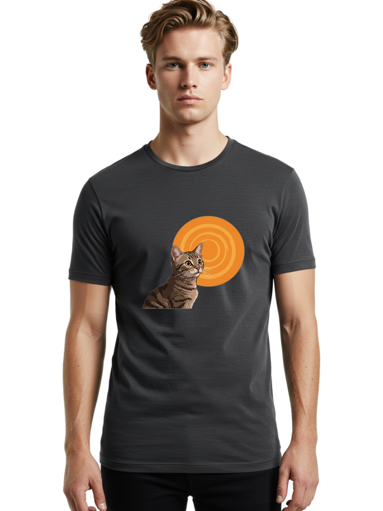 Cat-1 Men'S Graphic Tee, 100% Cotton, Comfortable Casual Summer Wear, Machine Washable, Vintage Camera, Old Camera, Antique Camera, Black Camera, Classic Photography, Photography Equipment, Nostalgic Device, Film Camera, Camera Art Bai616