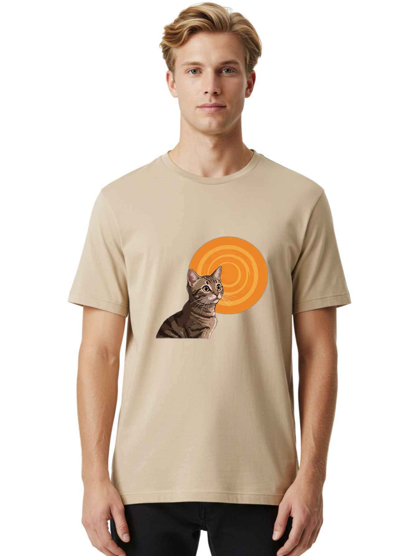 Cat-1 Men'S Graphic Tee, 100% Cotton, Comfortable Casual Summer Wear, Machine Washable, Vintage Camera, Old Camera, Antique Camera, Black Camera, Classic Photography, Photography Equipment, Nostalgic Device, Film Camera, Camera Art Bai616
