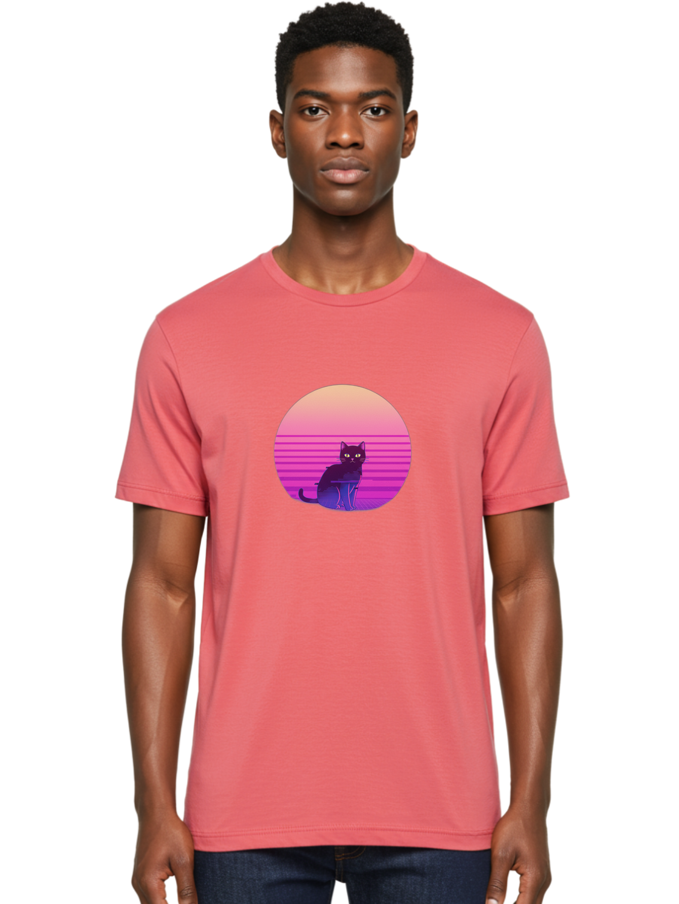 Cat-2 Men'S Graphic Tee, 100% Cotton, Comfortable Casual Summer Wear, Machine Washable, Vintage Camera, Old Camera, Antique Camera, Black Camera, Classic Photography, Photography Equipment, Nostalgic Device, Film Camera, Camera Art Bai617