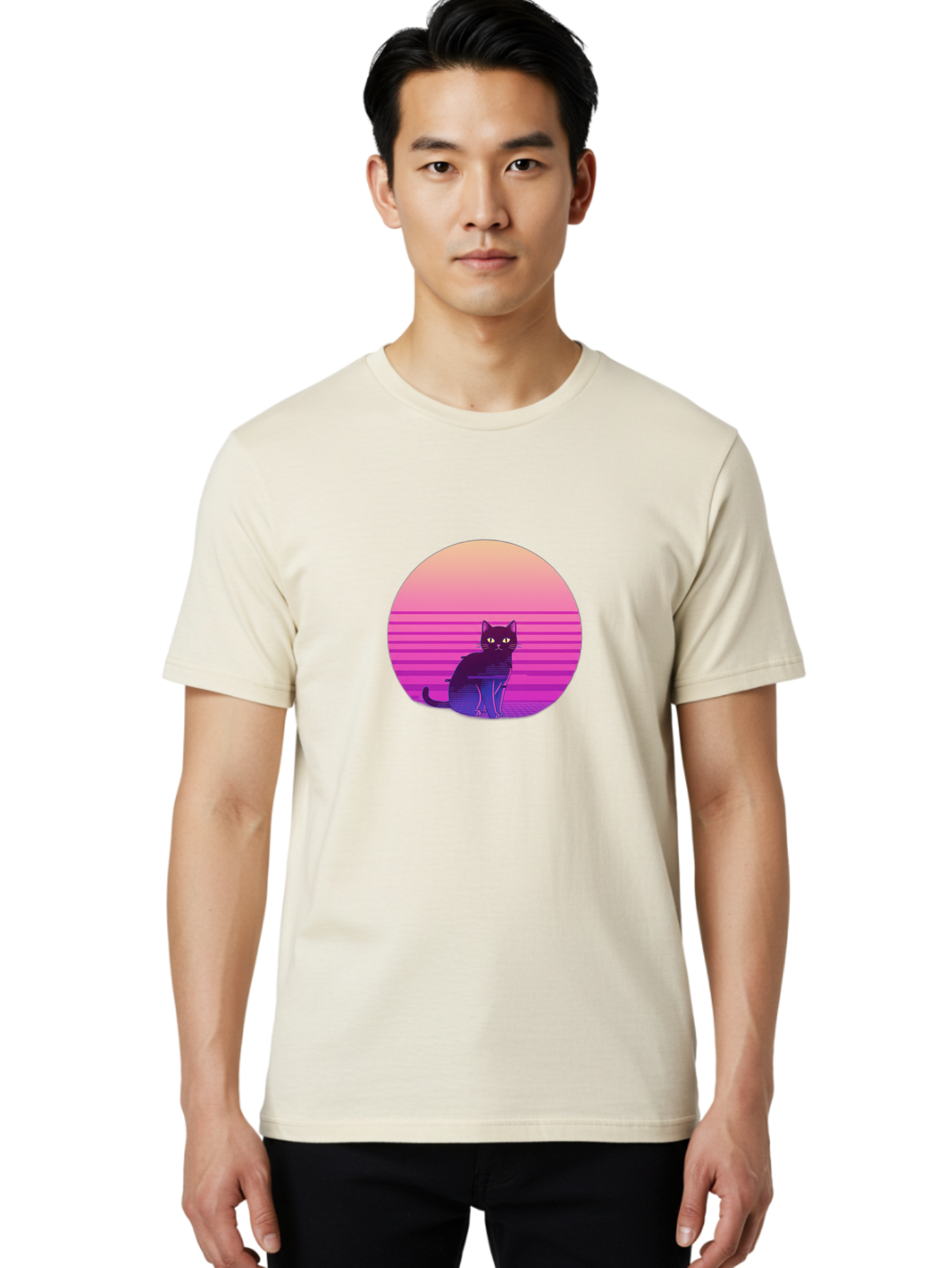 Cat-2 Men'S Graphic Tee, 100% Cotton, Comfortable Casual Summer Wear, Machine Washable, Vintage Camera, Old Camera, Antique Camera, Black Camera, Classic Photography, Photography Equipment, Nostalgic Device, Film Camera, Camera Art Bai617