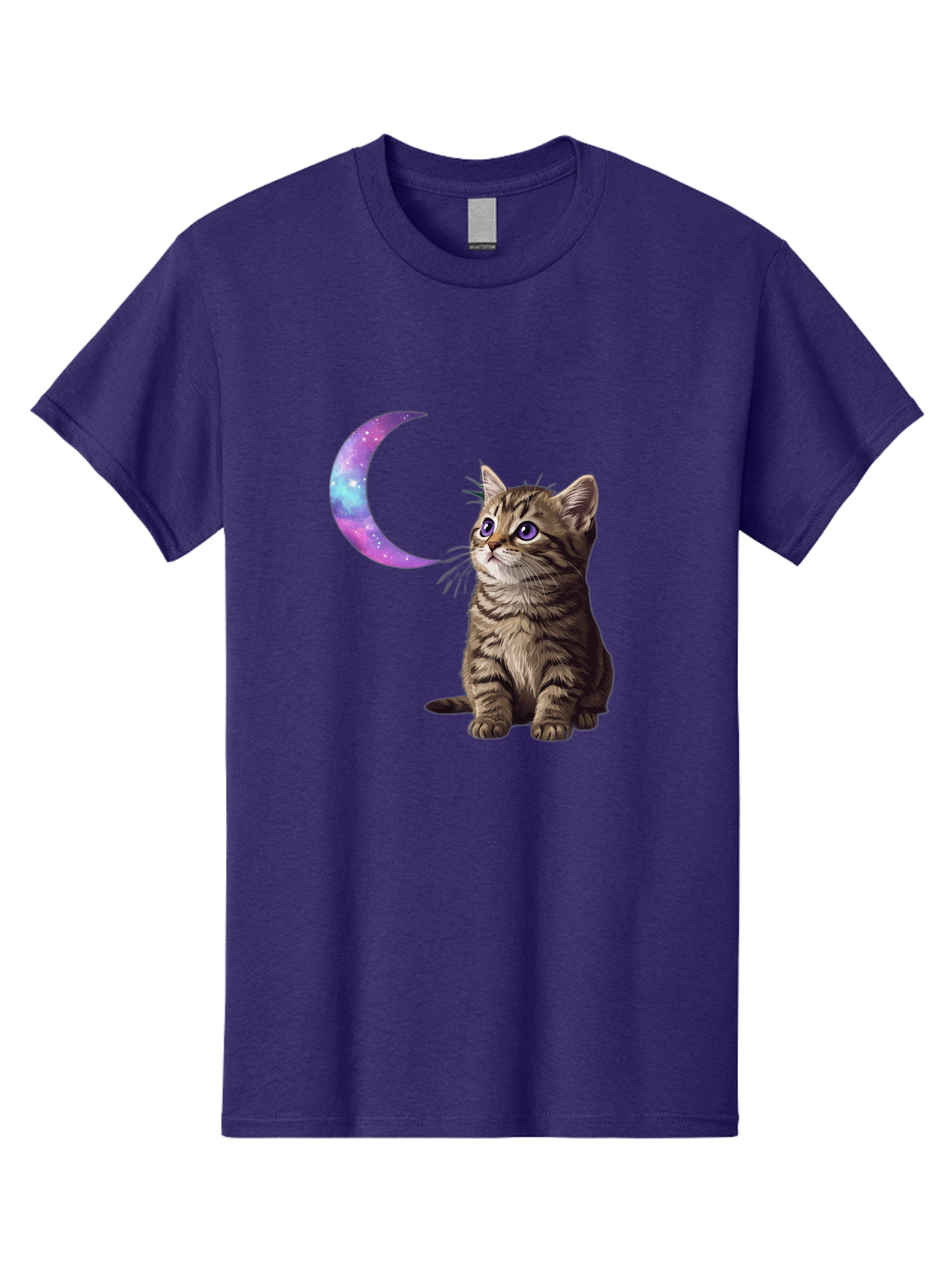 Cat-And-Crescent-Moon-3 Men'S Graphic Tee, 100% Cotton, Comfortable Casual Summer Wear, Machine Washable, Vintage Camera, Old Camera, Antique Camera, Black Camera, Classic Photography, Photography Equipment, Nostalgic Device, Film Camera, Bai621