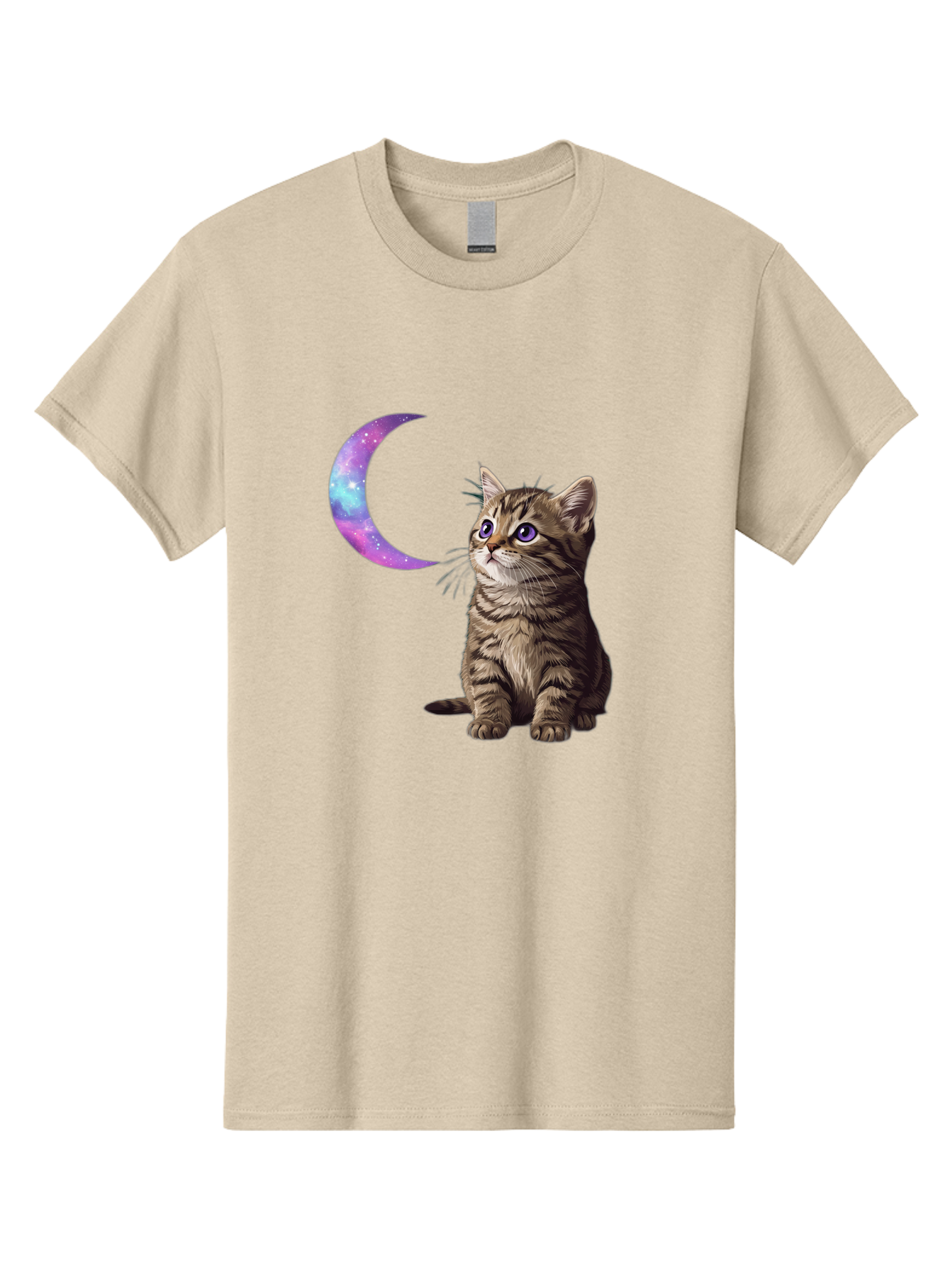 Cat-And-Crescent-Moon-3 Men'S Graphic Tee, 100% Cotton, Comfortable Casual Summer Wear, Machine Washable, Vintage Camera, Old Camera, Antique Camera, Black Camera, Classic Photography, Photography Equipment, Nostalgic Device, Film Camera, Bai621