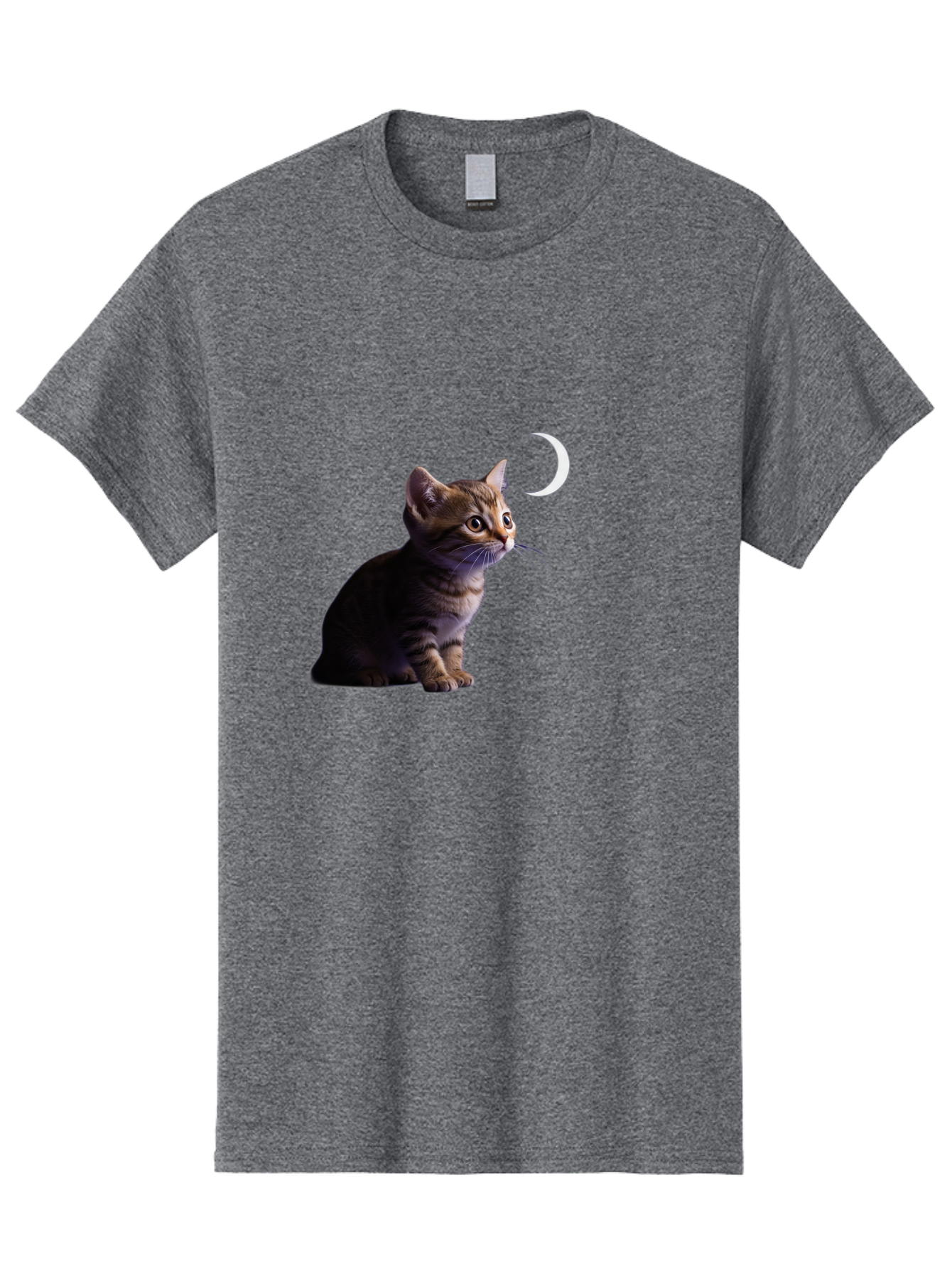 Cat-And-Crescent-Moon Men'S Graphic Tee, 100% Cotton, Comfortable Casual Summer Wear, Machine Washable, Vintage Camera, Old Camera, Antique Camera, Black Camera, Classic Photography, Photography Equipment, Nostalgic Device, Film Camera, Bai622