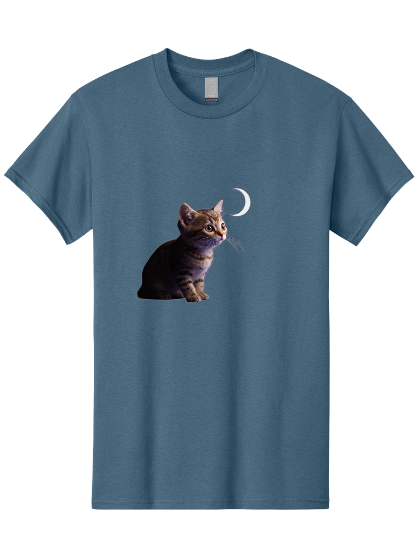 Cat-And-Crescent-Moon Men'S Graphic Tee, 100% Cotton, Comfortable Casual Summer Wear, Machine Washable, Vintage Camera, Old Camera, Antique Camera, Black Camera, Classic Photography, Photography Equipment, Nostalgic Device, Film Camera, Bai622