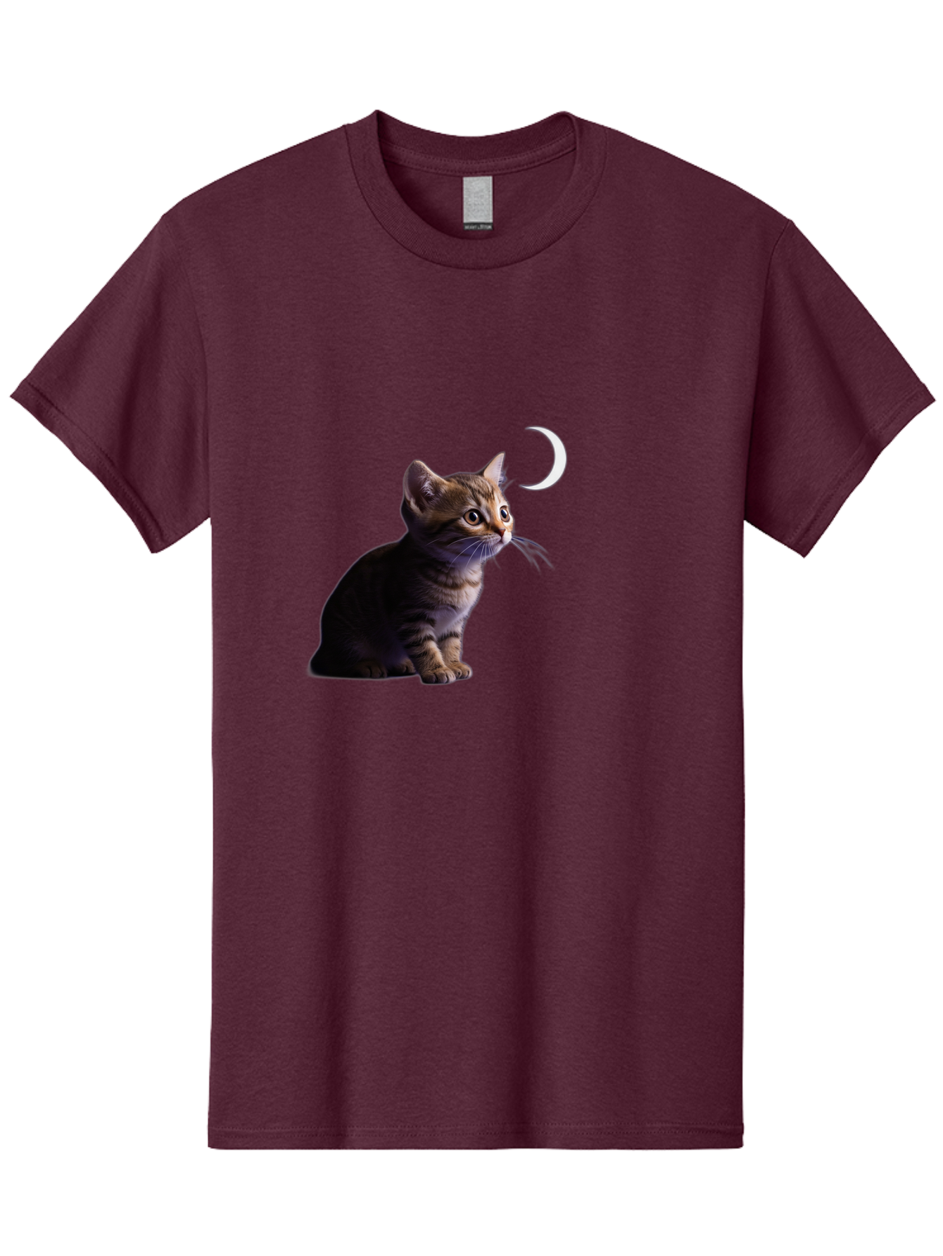 Cat-And-Crescent-Moon Men'S Graphic Tee, 100% Cotton, Comfortable Casual Summer Wear, Machine Washable, Vintage Camera, Old Camera, Antique Camera, Black Camera, Classic Photography, Photography Equipment, Nostalgic Device, Film Camera, Bai622