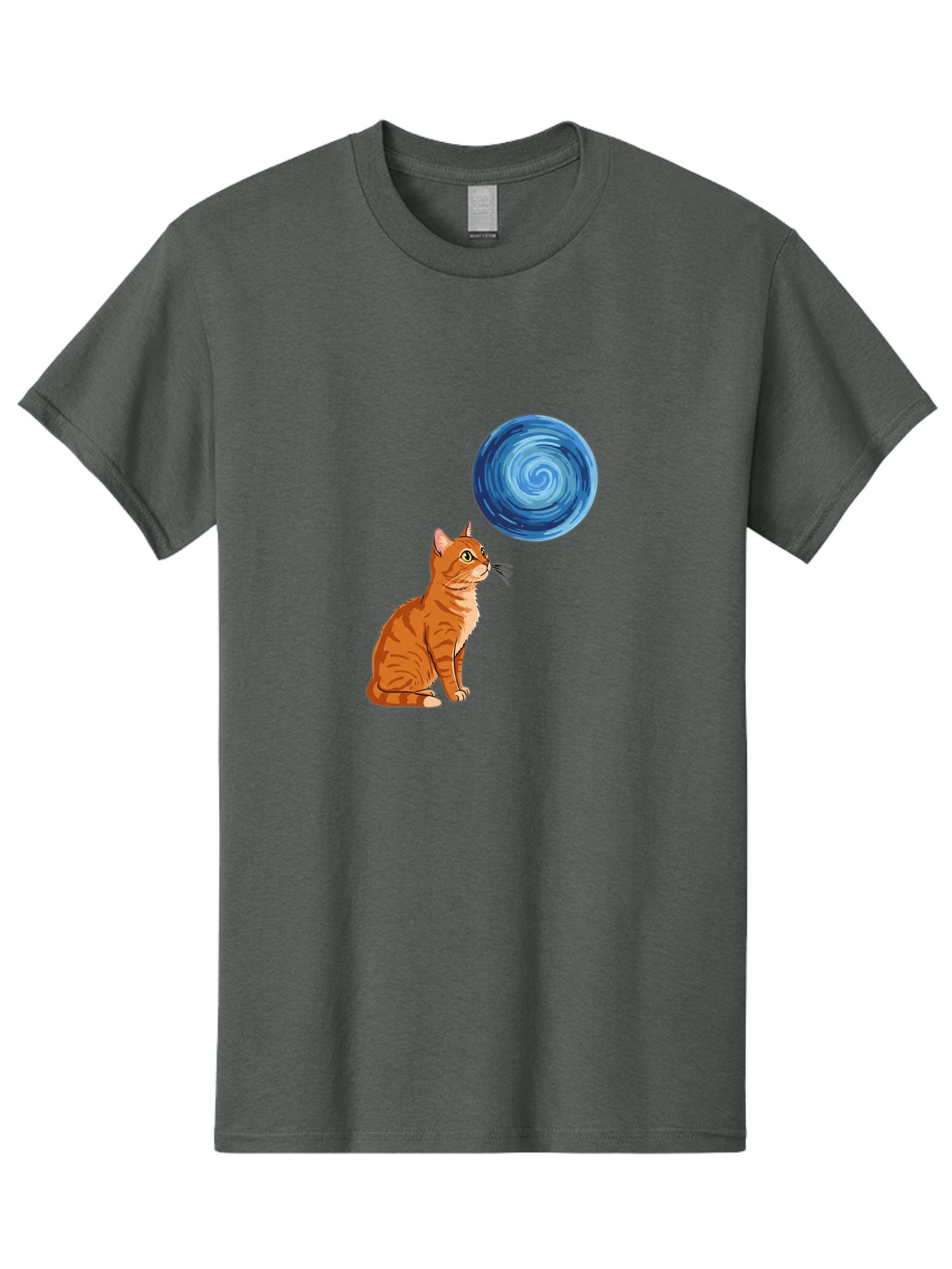 Cat-And-Swirl Men'S Graphic Tee, 100% Cotton, Comfortable Casual Summer Wear, Machine Washable, Vintage Camera, Old Camera, Antique Camera, Black Camera, Classic Photography, Photography Equipment, Nostalgic Device, Film Camera, Camera Art Bai627