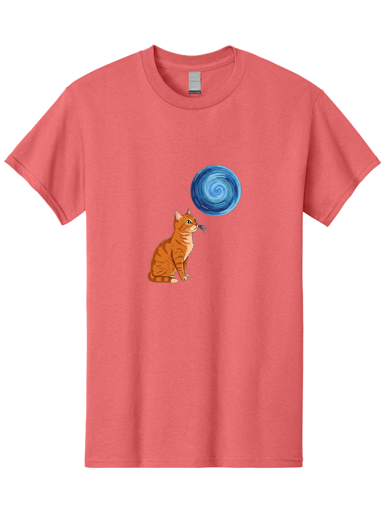Cat-And-Swirl Men'S Graphic Tee, 100% Cotton, Comfortable Casual Summer Wear, Machine Washable, Vintage Camera, Old Camera, Antique Camera, Black Camera, Classic Photography, Photography Equipment, Nostalgic Device, Film Camera, Camera Art Bai627
