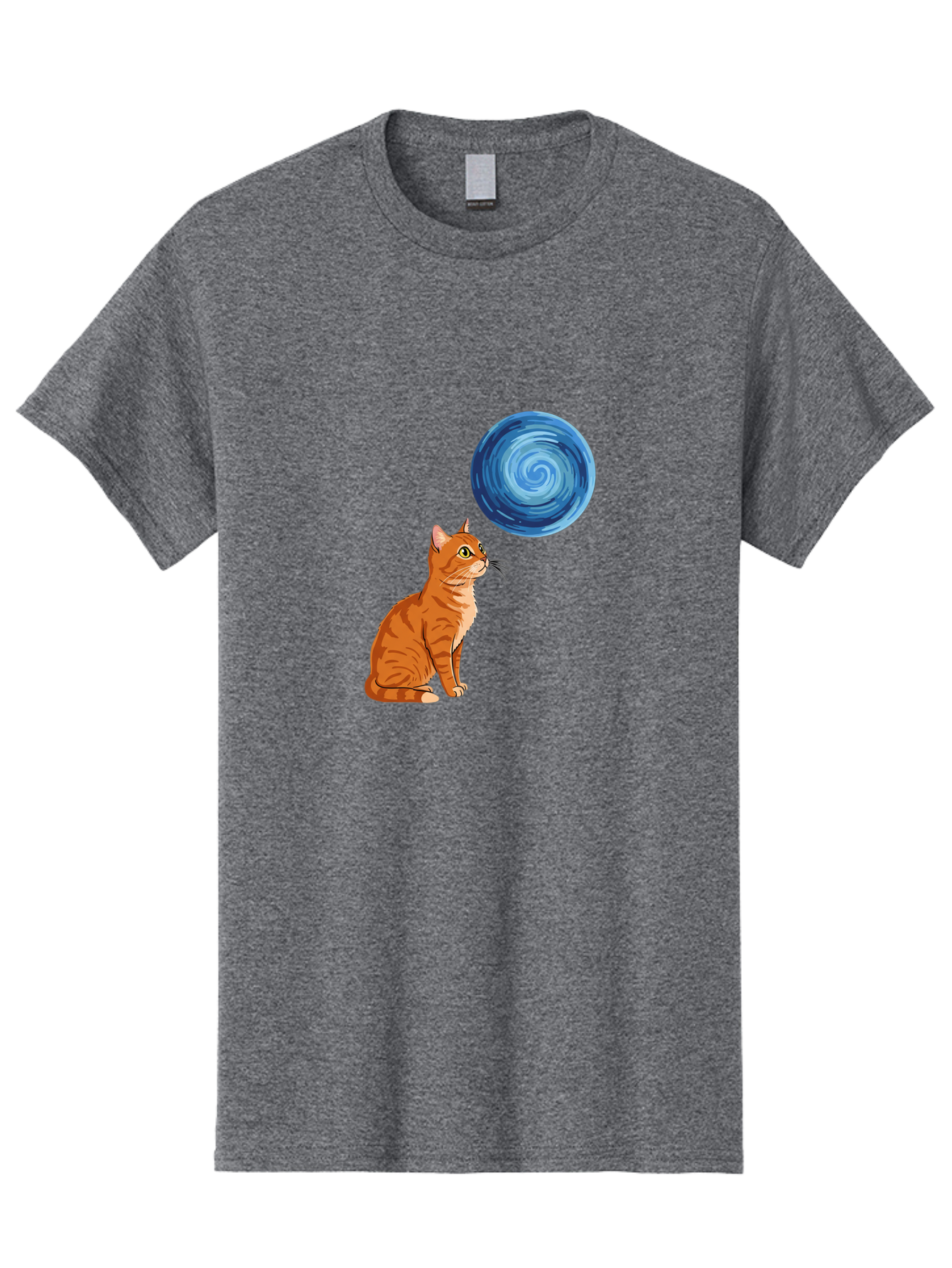 Cat-And-Swirl Men'S Graphic Tee, 100% Cotton, Comfortable Casual Summer Wear, Machine Washable, Vintage Camera, Old Camera, Antique Camera, Black Camera, Classic Photography, Photography Equipment, Nostalgic Device, Film Camera, Camera Art Bai627