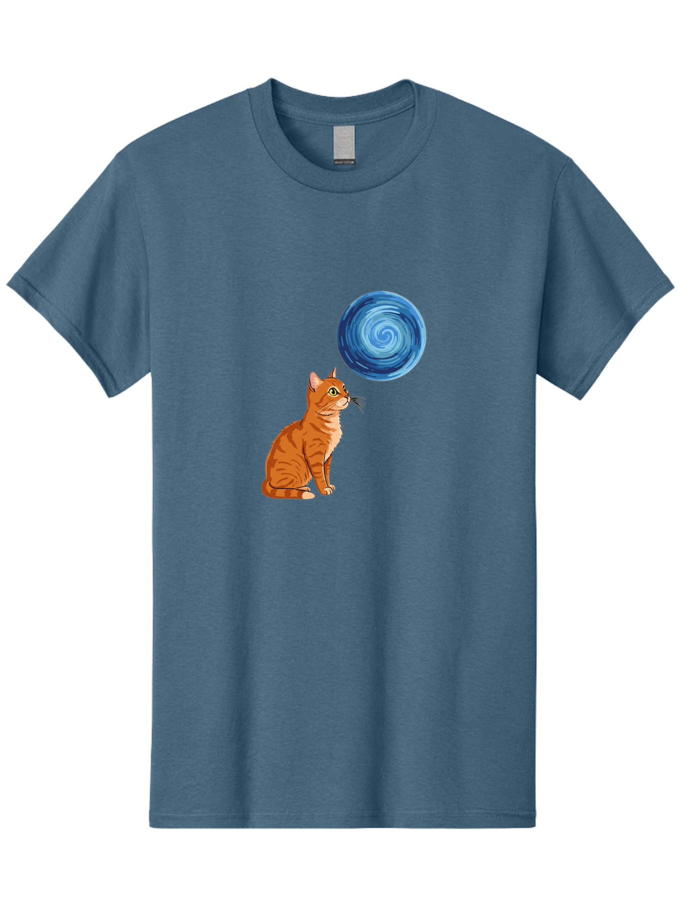 Cat-And-Swirl Men'S Graphic Tee, 100% Cotton, Comfortable Casual Summer Wear, Machine Washable, Vintage Camera, Old Camera, Antique Camera, Black Camera, Classic Photography, Photography Equipment, Nostalgic Device, Film Camera, Camera Art Bai627