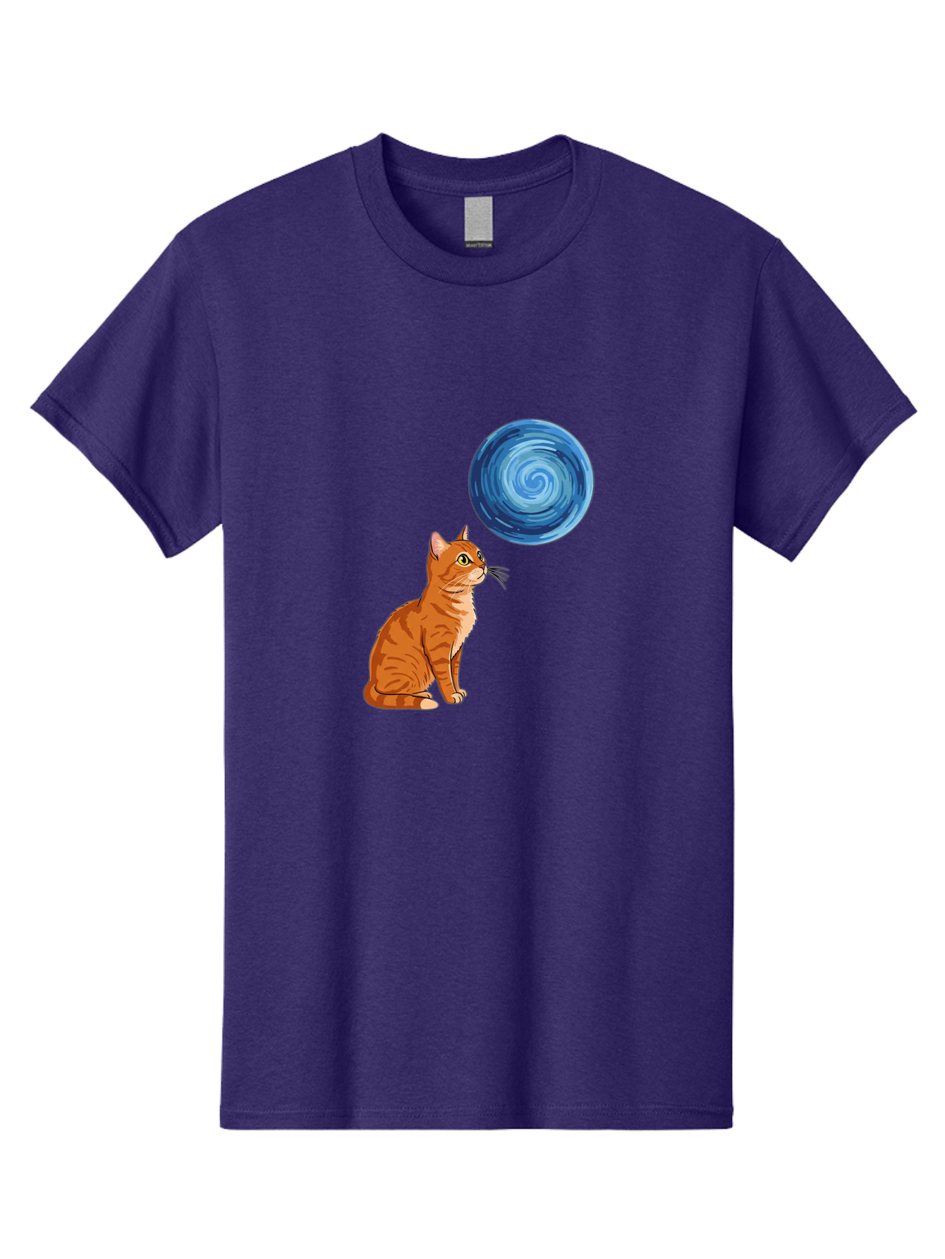 Cat-And-Swirl Men'S Graphic Tee, 100% Cotton, Comfortable Casual Summer Wear, Machine Washable, Vintage Camera, Old Camera, Antique Camera, Black Camera, Classic Photography, Photography Equipment, Nostalgic Device, Film Camera, Camera Art Bai627