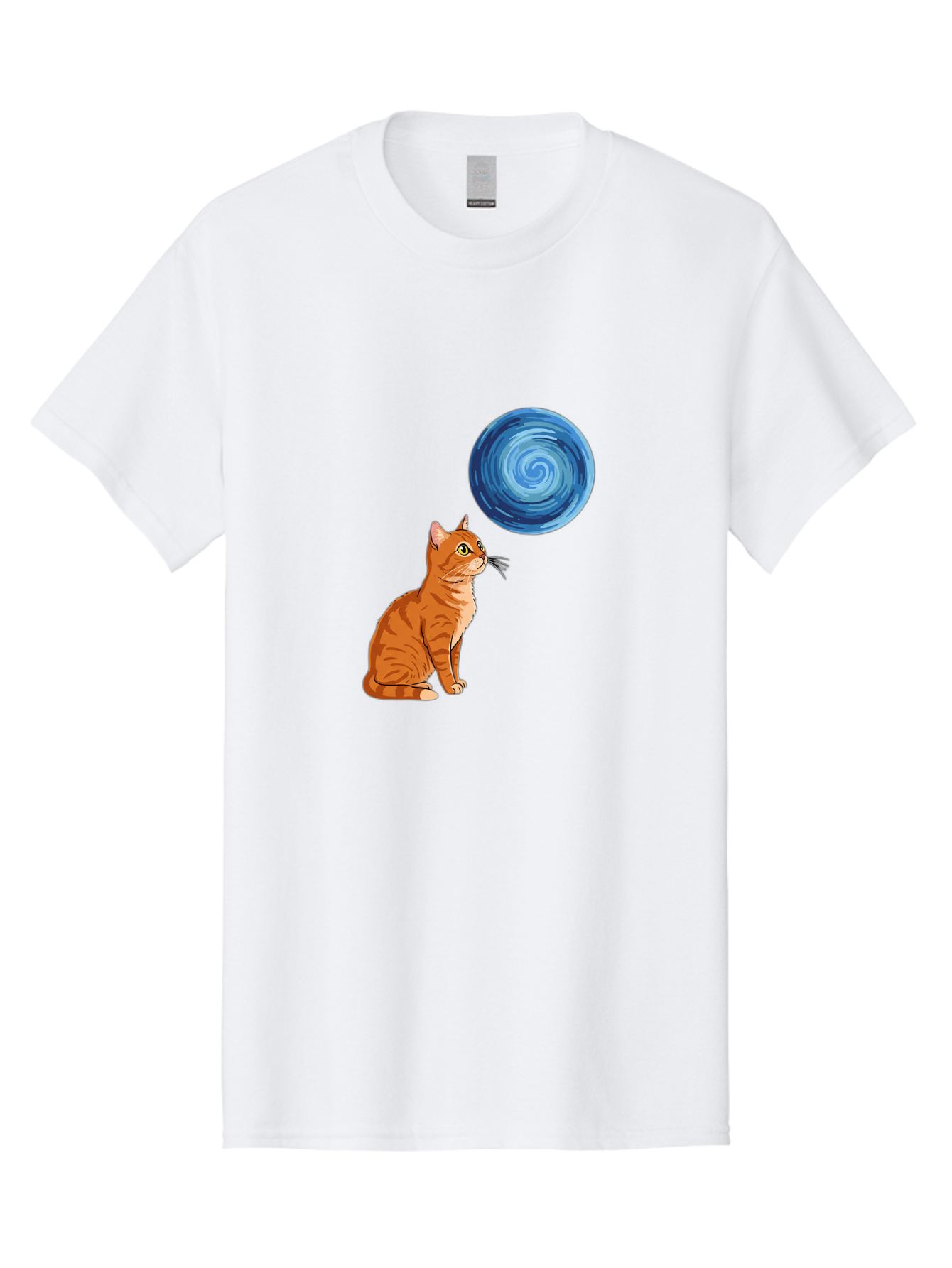 Cat-And-Swirl Men'S Graphic Tee, 100% Cotton, Comfortable Casual Summer Wear, Machine Washable, Vintage Camera, Old Camera, Antique Camera, Black Camera, Classic Photography, Photography Equipment, Nostalgic Device, Film Camera, Camera Art Bai627