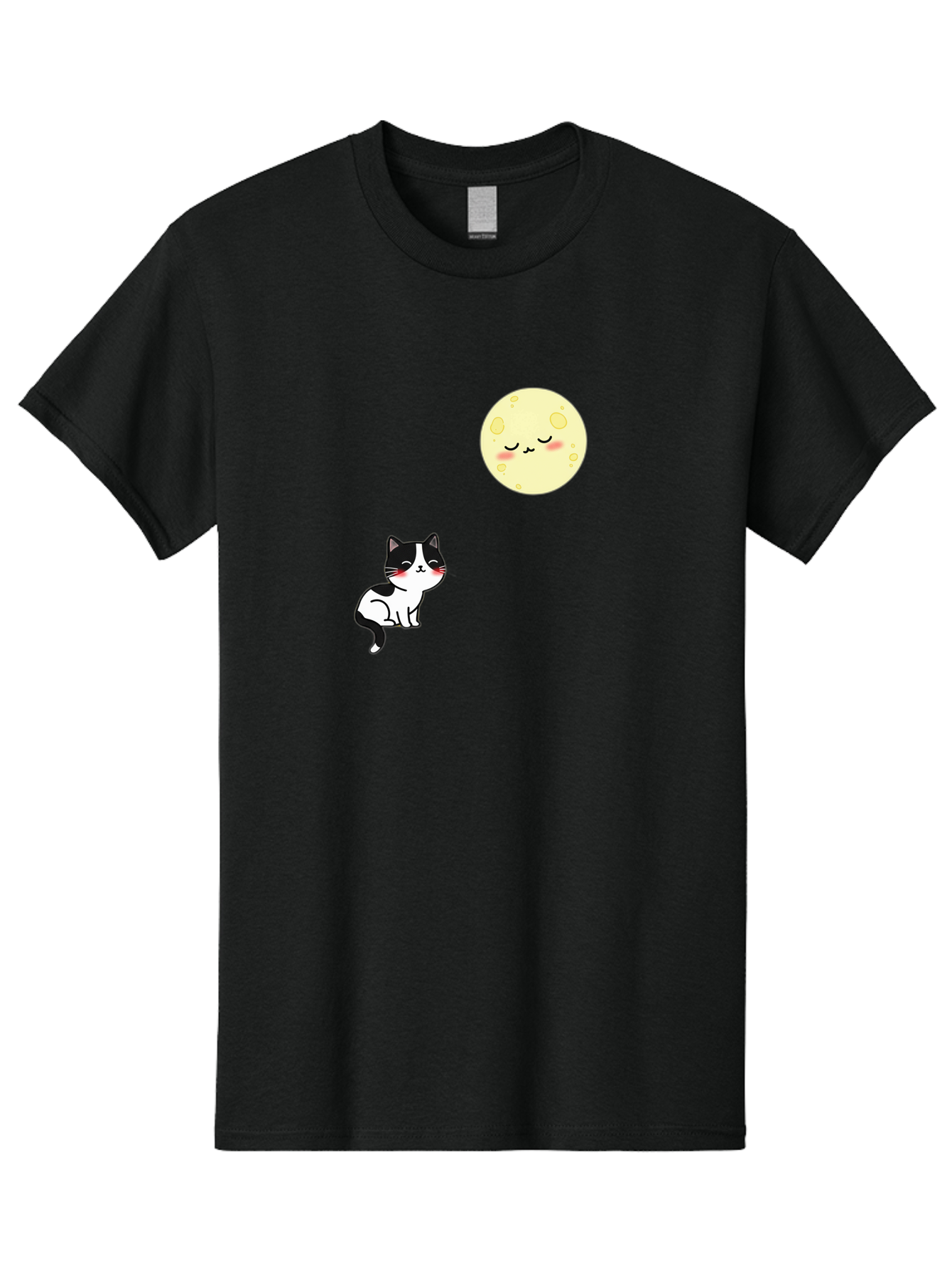 Cat-Gazing-At-Moon Men'S Graphic Tee, 100% Cotton, Comfortable Casual Summer Wear, Machine Washable, Vintage Camera, Old Camera, Antique Camera, Black Camera, Classic Photography, Photography Equipment, Nostalgic Device, Film Camera, Bai630