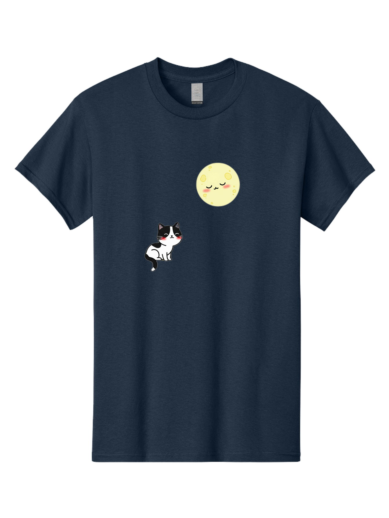 Cat-Gazing-At-Moon Men'S Graphic Tee, 100% Cotton, Comfortable Casual Summer Wear, Machine Washable, Vintage Camera, Old Camera, Antique Camera, Black Camera, Classic Photography, Photography Equipment, Nostalgic Device, Film Camera, Bai630