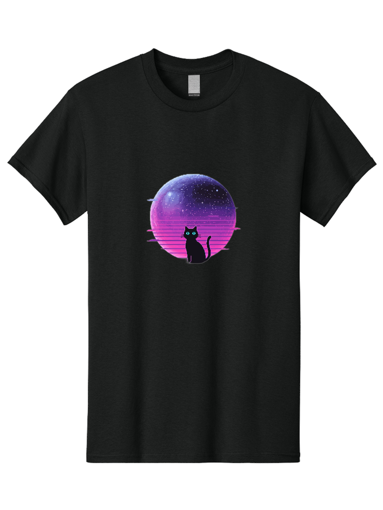 Cat-In-Retro-Sunset Men'S Graphic Tee, 100% Cotton, Comfortable Casual Summer Wear, Machine Washable, Vintage Camera, Old Camera, Antique Camera, Black Camera, Classic Photography, Photography Equipment, Nostalgic Device, Film Camera, Bai631