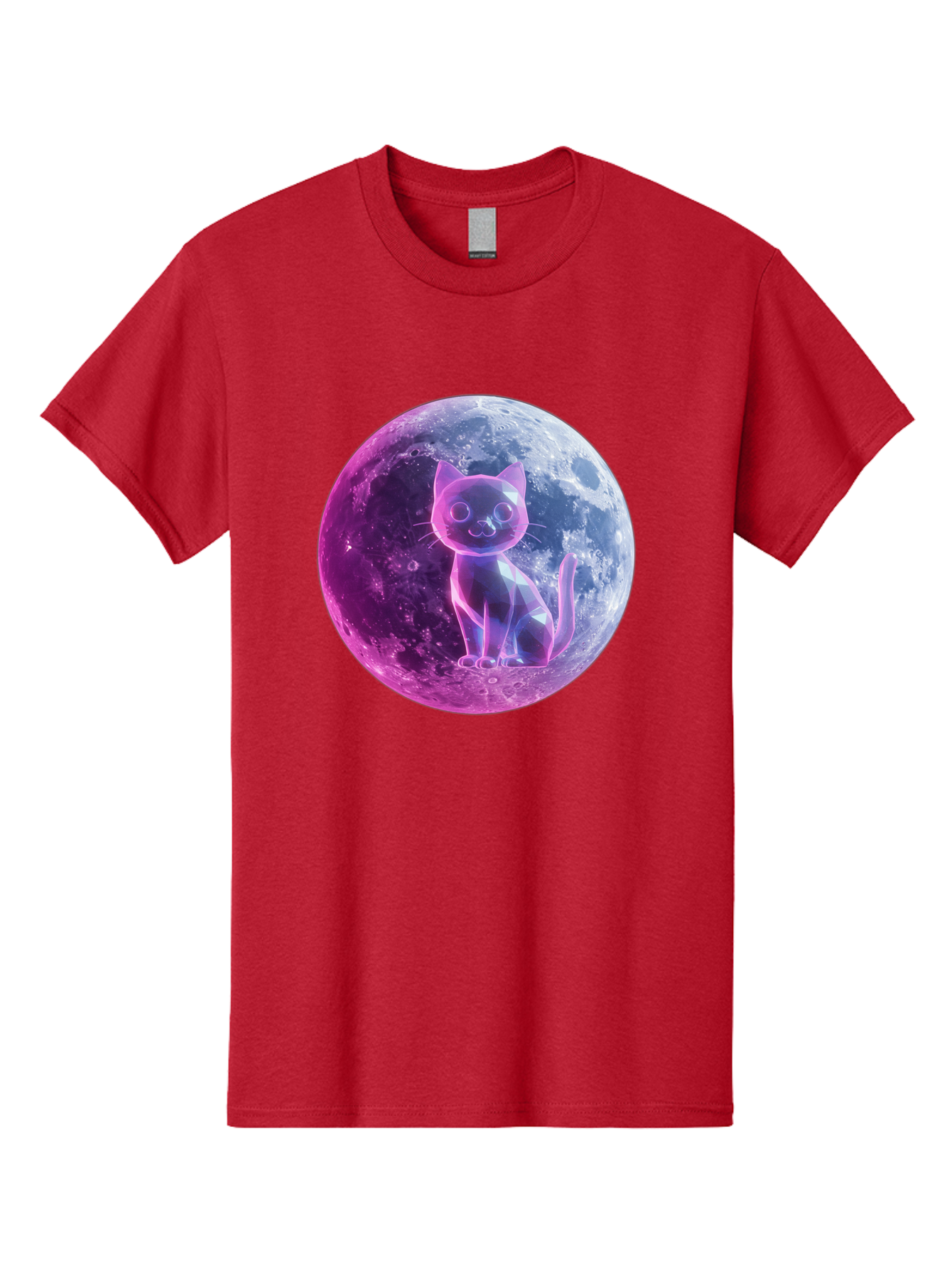 Cat-On-The-Moon-1 Men'S Graphic Tee, 100% Cotton, Comfortable Casual Summer Wear, Machine Washable, Vintage Camera, Old Camera, Antique Camera, Black Camera, Classic Photography, Photography Equipment, Nostalgic Device, Film Camera, Camera Art Bai638