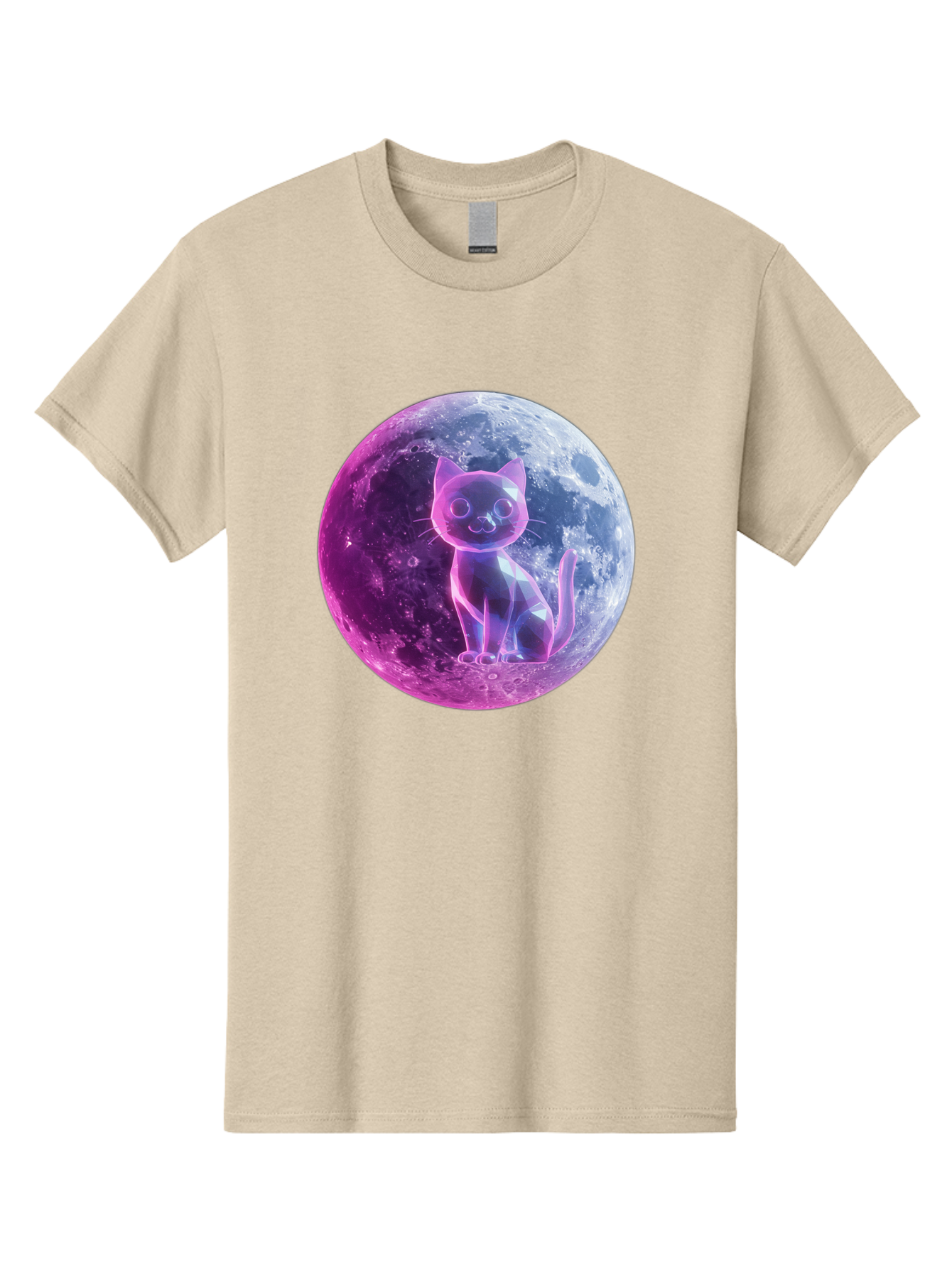 Cat-On-The-Moon-1 Men'S Graphic Tee, 100% Cotton, Comfortable Casual Summer Wear, Machine Washable, Vintage Camera, Old Camera, Antique Camera, Black Camera, Classic Photography, Photography Equipment, Nostalgic Device, Film Camera, Camera Art Bai638