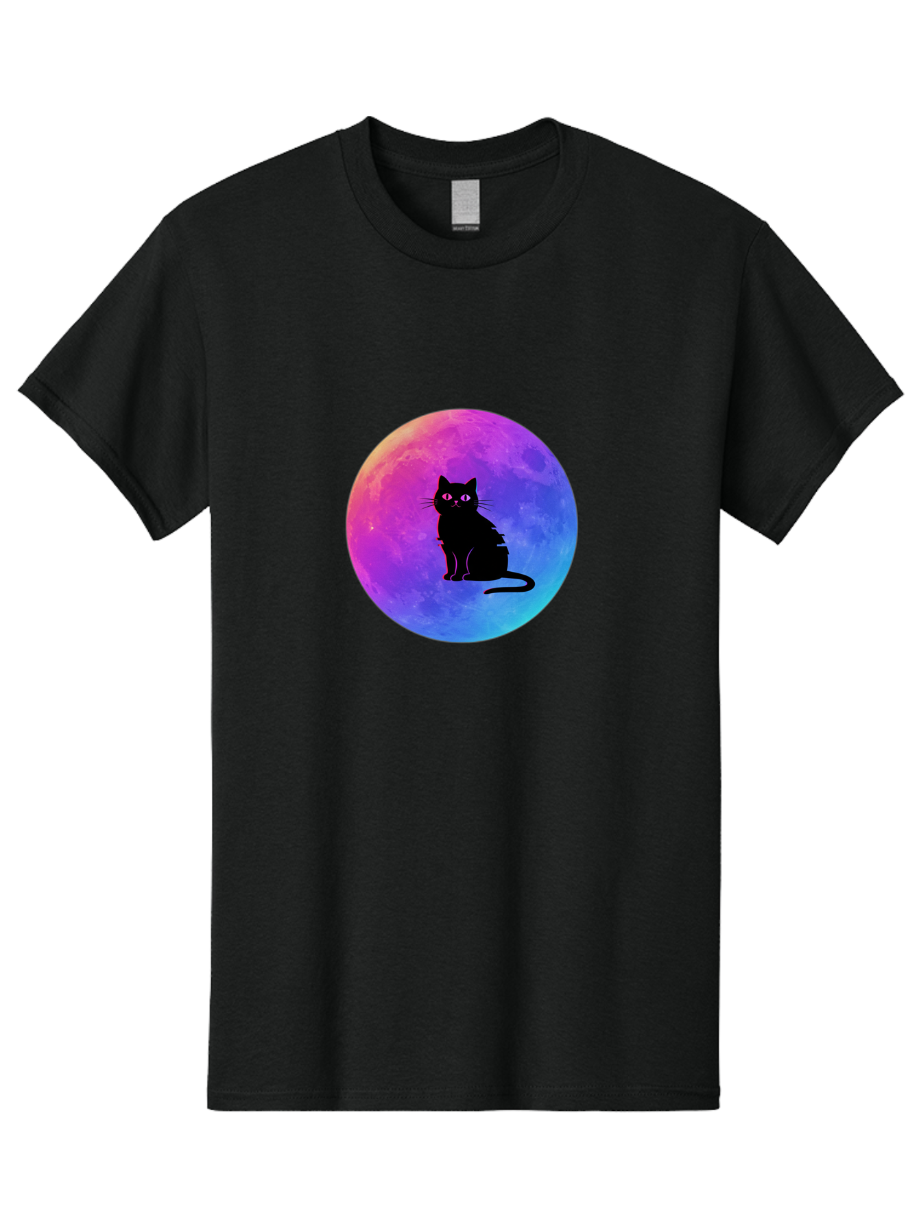 Cat-On-The-Moon Men'S Graphic Tee, 100% Cotton, Comfortable Casual Summer Wear, Machine Washable, Vintage Camera, Old Camera, Antique Camera, Black Camera, Classic Photography, Photography Equipment, Nostalgic Device, Film Camera, Camera Art Bai639