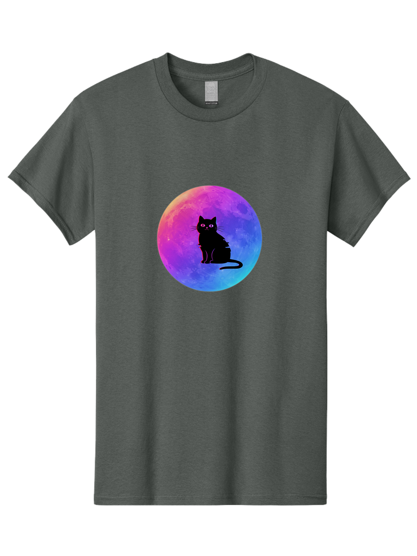 Cat-On-The-Moon Men'S Graphic Tee, 100% Cotton, Comfortable Casual Summer Wear, Machine Washable, Vintage Camera, Old Camera, Antique Camera, Black Camera, Classic Photography, Photography Equipment, Nostalgic Device, Film Camera, Camera Art Bai639