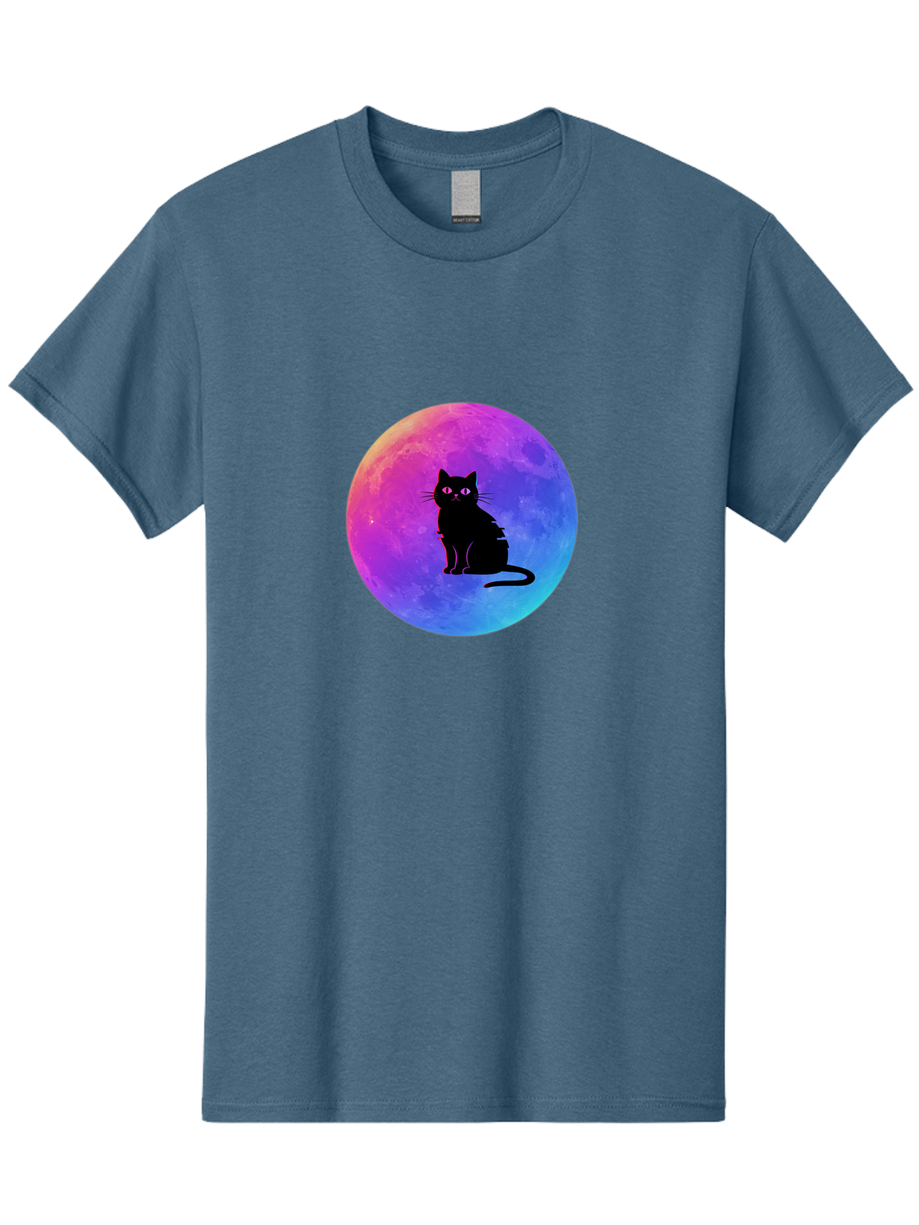 Cat-On-The-Moon Men'S Graphic Tee, 100% Cotton, Comfortable Casual Summer Wear, Machine Washable, Vintage Camera, Old Camera, Antique Camera, Black Camera, Classic Photography, Photography Equipment, Nostalgic Device, Film Camera, Camera Art Bai639