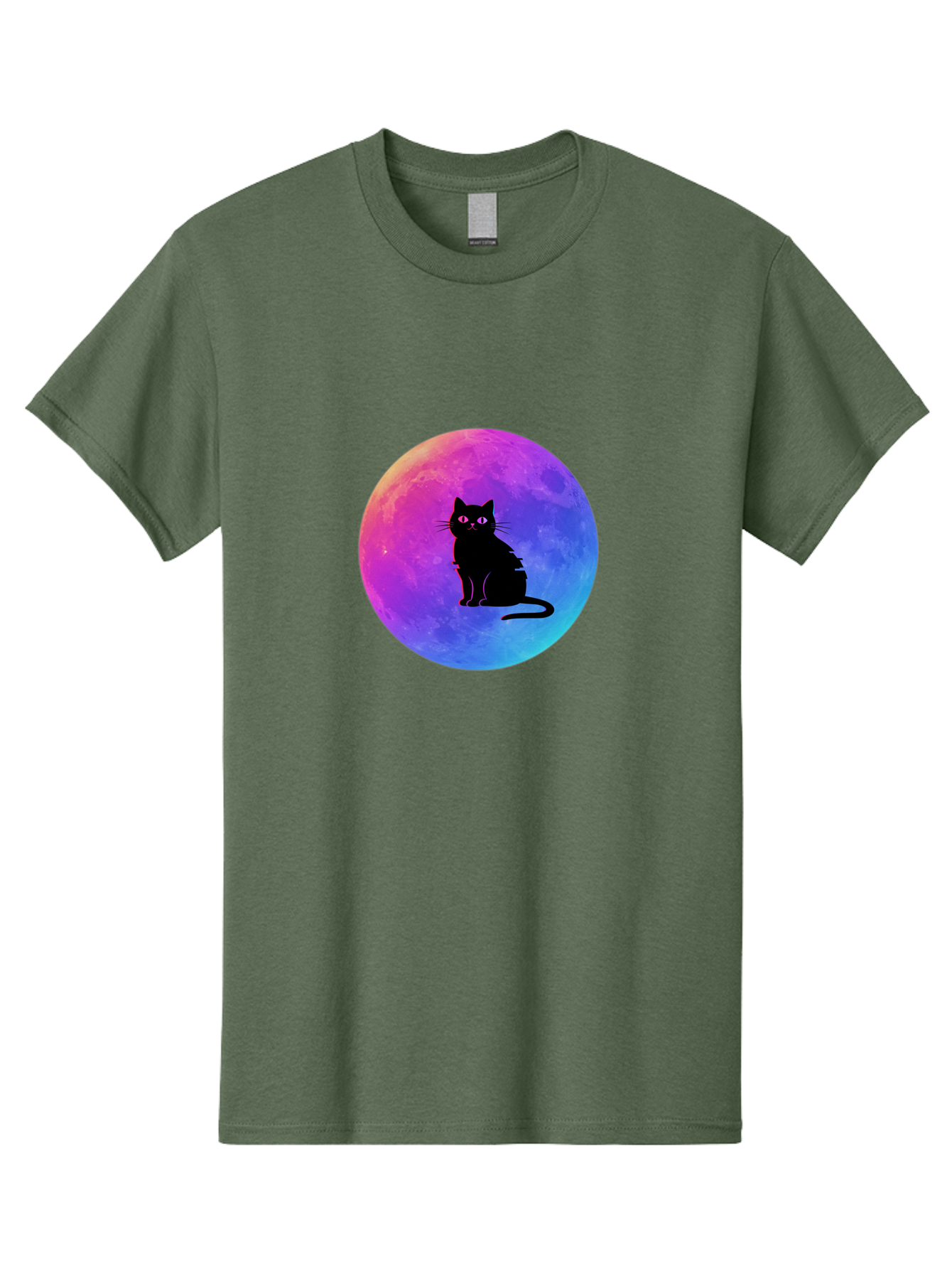 Cat-On-The-Moon Men'S Graphic Tee, 100% Cotton, Comfortable Casual Summer Wear, Machine Washable, Vintage Camera, Old Camera, Antique Camera, Black Camera, Classic Photography, Photography Equipment, Nostalgic Device, Film Camera, Camera Art Bai639