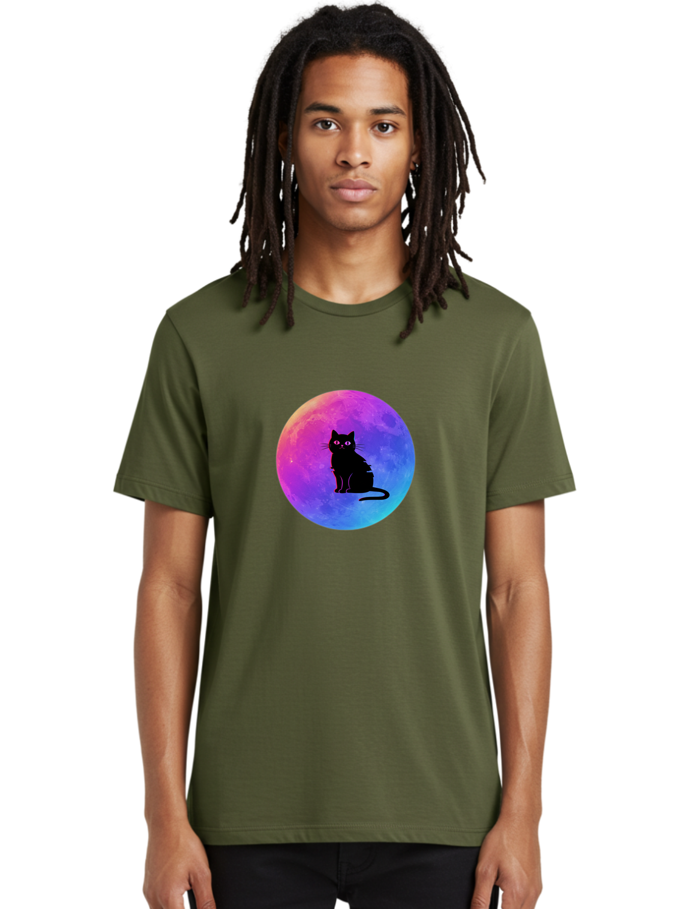 Cat-On-The-Moon Men'S Graphic Tee, 100% Cotton, Comfortable Casual Summer Wear, Machine Washable, Vintage Camera, Old Camera, Antique Camera, Black Camera, Classic Photography, Photography Equipment, Nostalgic Device, Film Camera, Camera Art Bai639