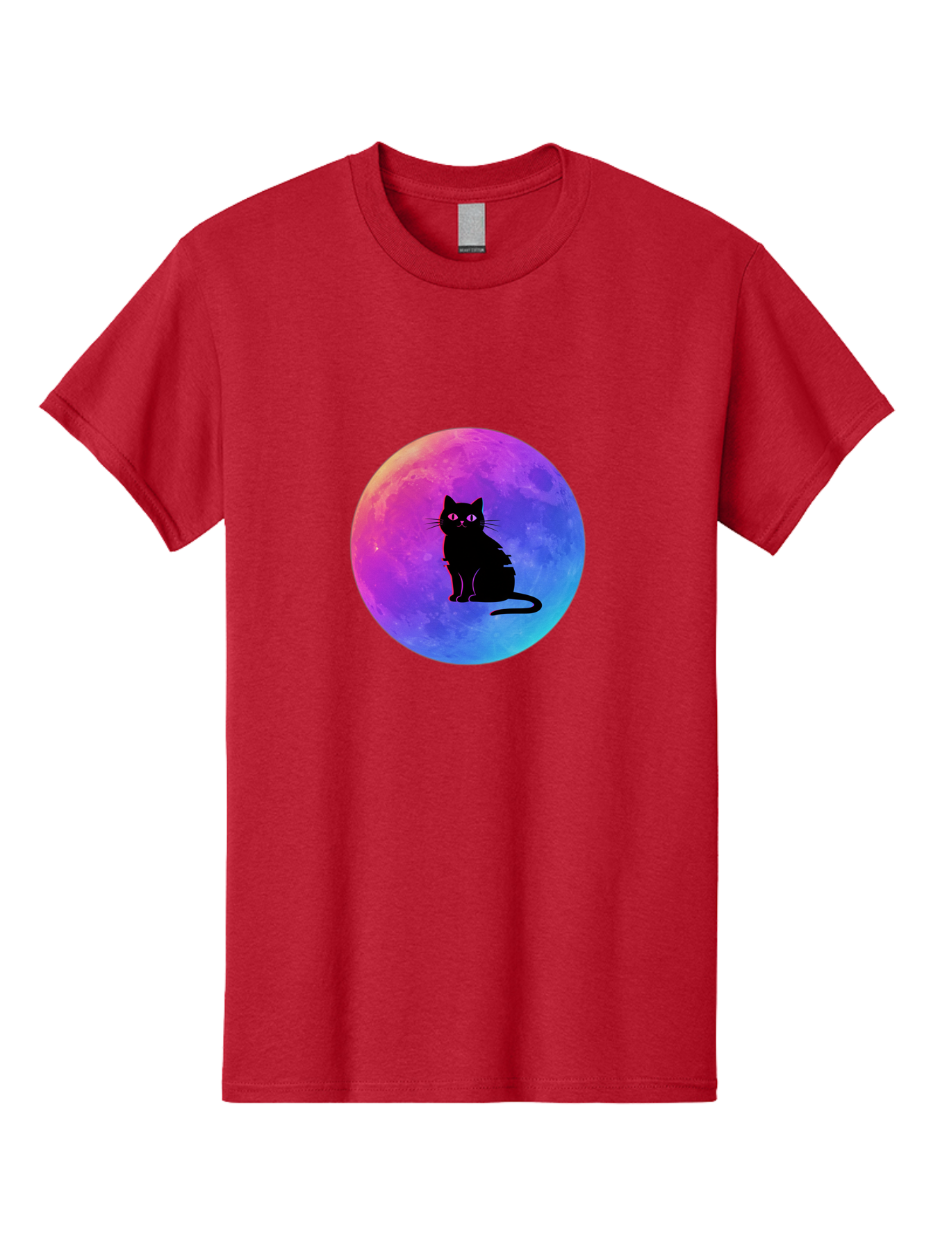 Cat-On-The-Moon Men'S Graphic Tee, 100% Cotton, Comfortable Casual Summer Wear, Machine Washable, Vintage Camera, Old Camera, Antique Camera, Black Camera, Classic Photography, Photography Equipment, Nostalgic Device, Film Camera, Camera Art Bai639