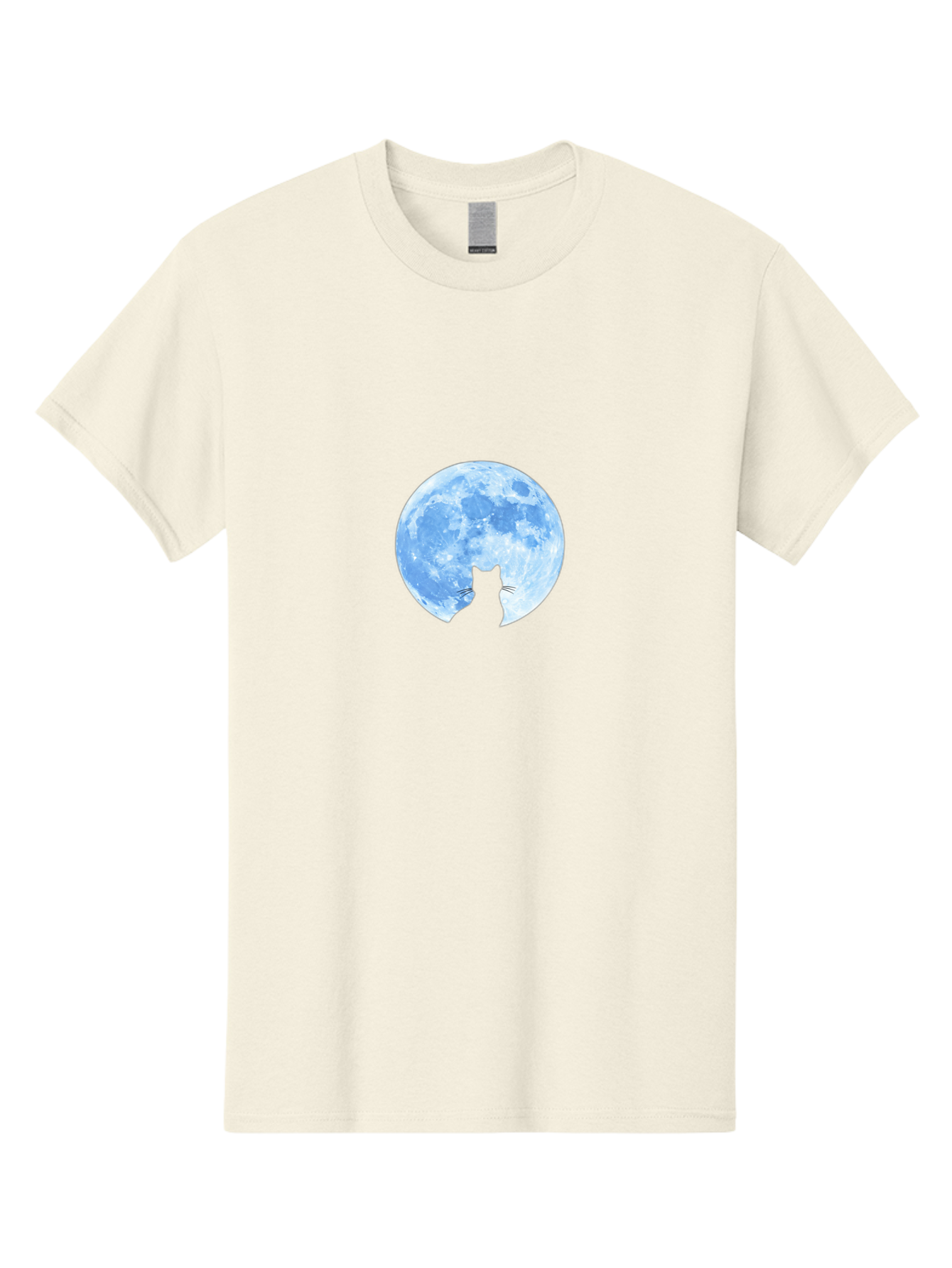 Cat-Silhouette-Moon-2 Men'S Graphic Tee, 100% Cotton, Comfortable Casual Summer Wear, Machine Washable, Vintage Camera, Old Camera, Antique Camera, Black Camera, Classic Photography, Photography Equipment, Nostalgic Device, Film Camera, Bai642