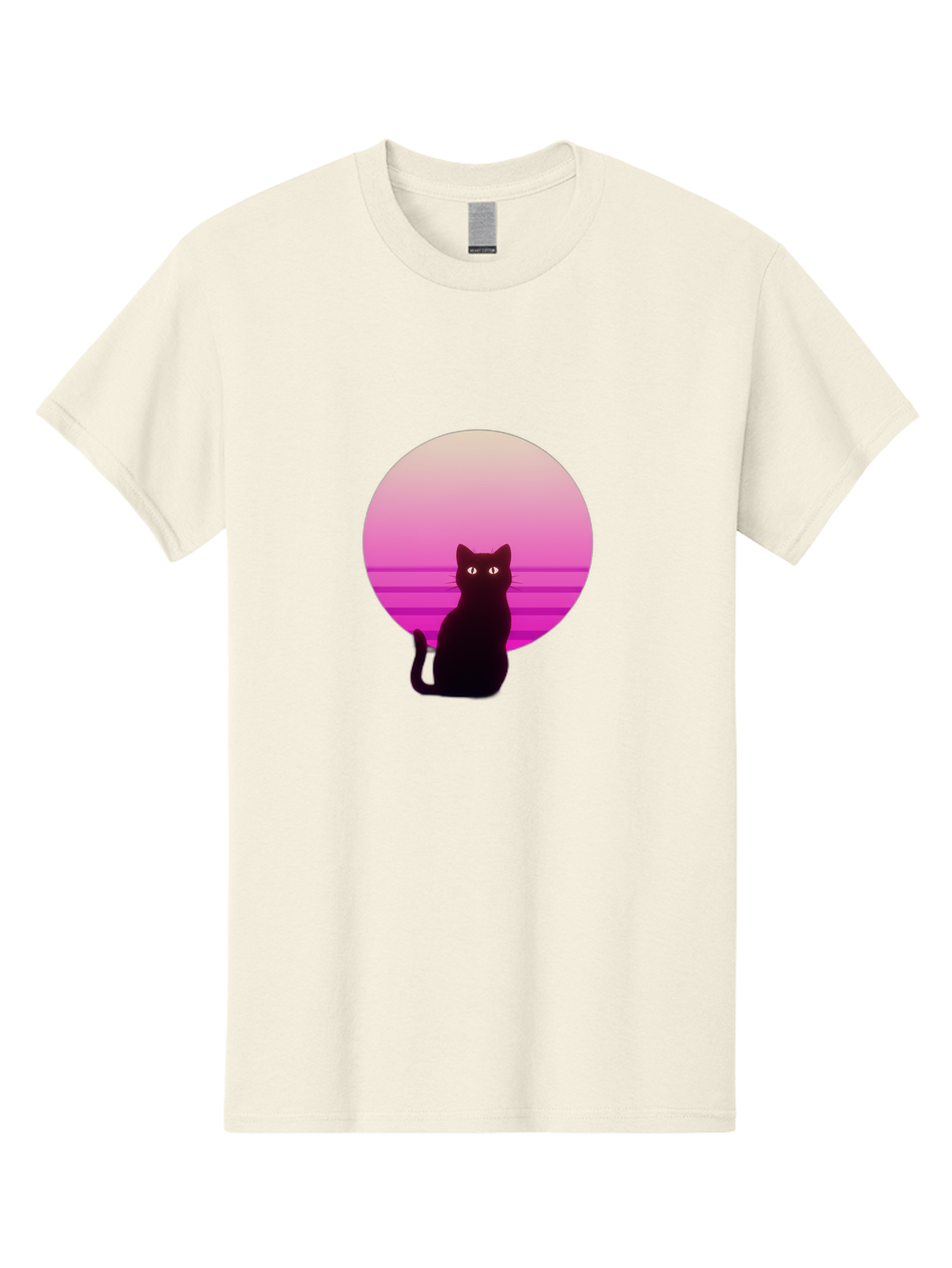 Cat-Silhouette Men'S Graphic Tee, 100% Cotton, Comfortable Casual Summer Wear, Machine Washable, Vintage Camera, Old Camera, Antique Camera, Black Camera, Classic Photography, Photography Equipment, Nostalgic Device, Film Camera, Camera Art Bai645