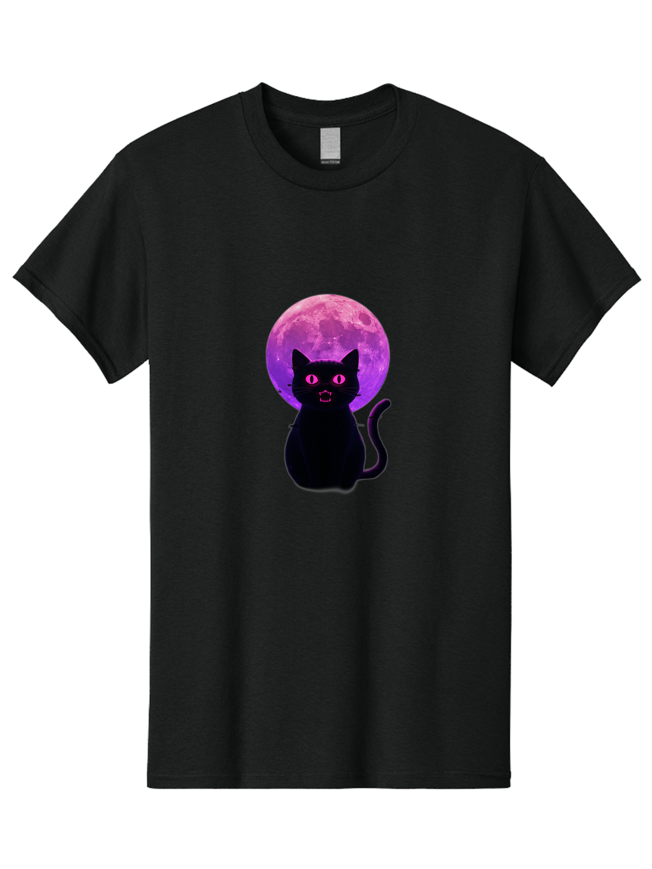 Cat-Under-Purple-Moon Men'S Graphic Tee, 100% Cotton, Comfortable Casual Summer Wear, Machine Washable, Vintage Camera, Old Camera, Antique Camera, Black Camera, Classic Photography, Photography Equipment, Nostalgic Device, Film Camera, Bai647