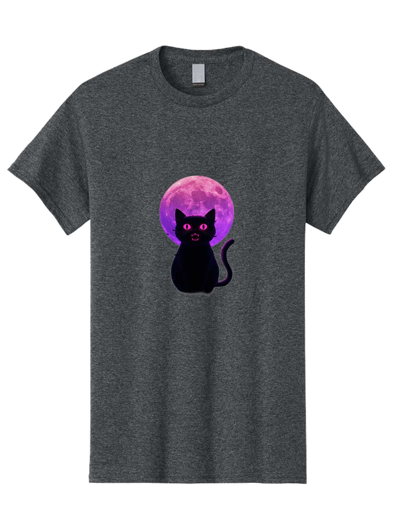 Cat-Under-Purple-Moon Men'S Graphic Tee, 100% Cotton, Comfortable Casual Summer Wear, Machine Washable, Vintage Camera, Old Camera, Antique Camera, Black Camera, Classic Photography, Photography Equipment, Nostalgic Device, Film Camera, Bai647