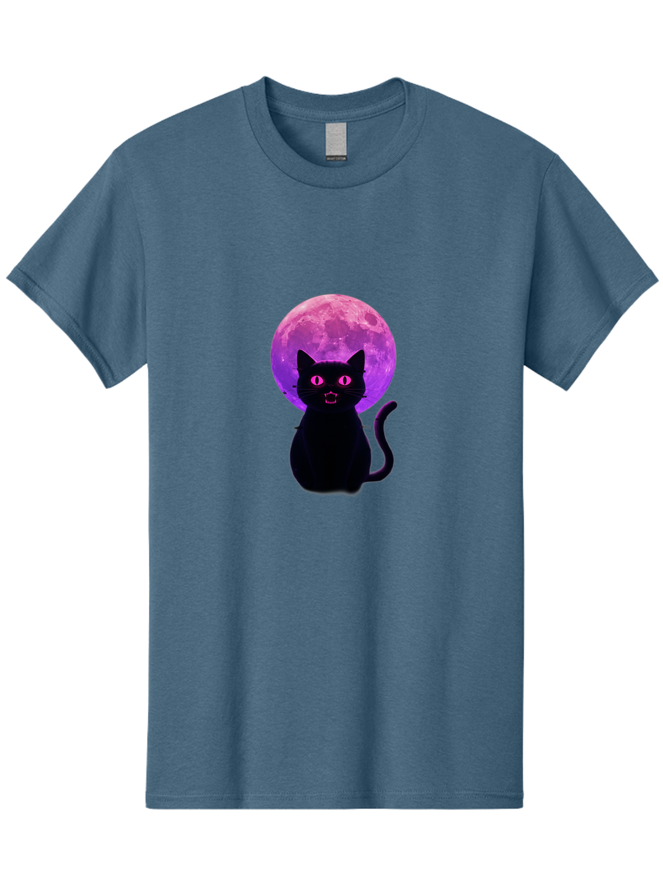 Cat-Under-Purple-Moon Men'S Graphic Tee, 100% Cotton, Comfortable Casual Summer Wear, Machine Washable, Vintage Camera, Old Camera, Antique Camera, Black Camera, Classic Photography, Photography Equipment, Nostalgic Device, Film Camera, Bai647