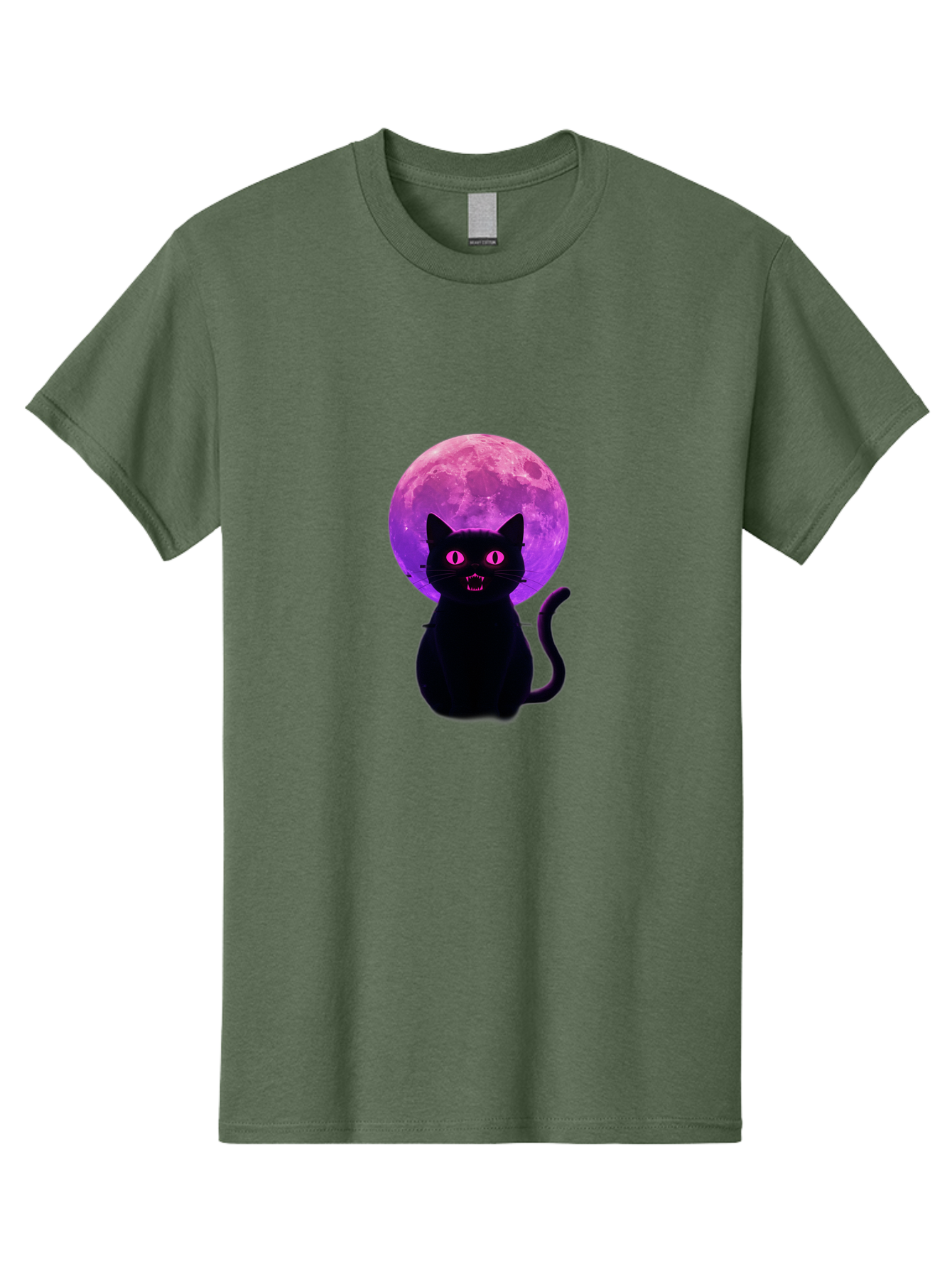 Cat-Under-Purple-Moon Men'S Graphic Tee, 100% Cotton, Comfortable Casual Summer Wear, Machine Washable, Vintage Camera, Old Camera, Antique Camera, Black Camera, Classic Photography, Photography Equipment, Nostalgic Device, Film Camera, Bai647