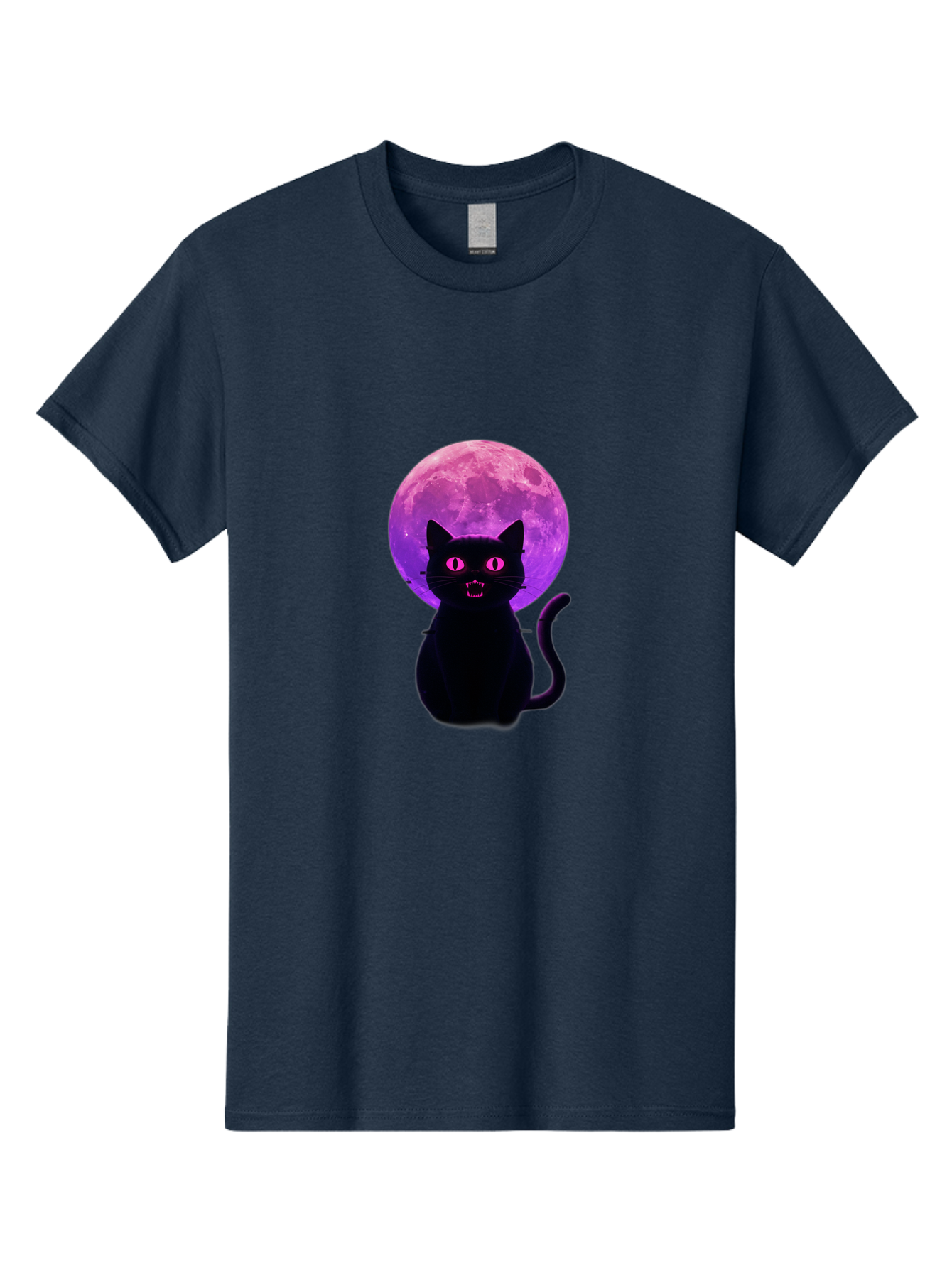 Cat-Under-Purple-Moon Men'S Graphic Tee, 100% Cotton, Comfortable Casual Summer Wear, Machine Washable, Vintage Camera, Old Camera, Antique Camera, Black Camera, Classic Photography, Photography Equipment, Nostalgic Device, Film Camera, Bai647