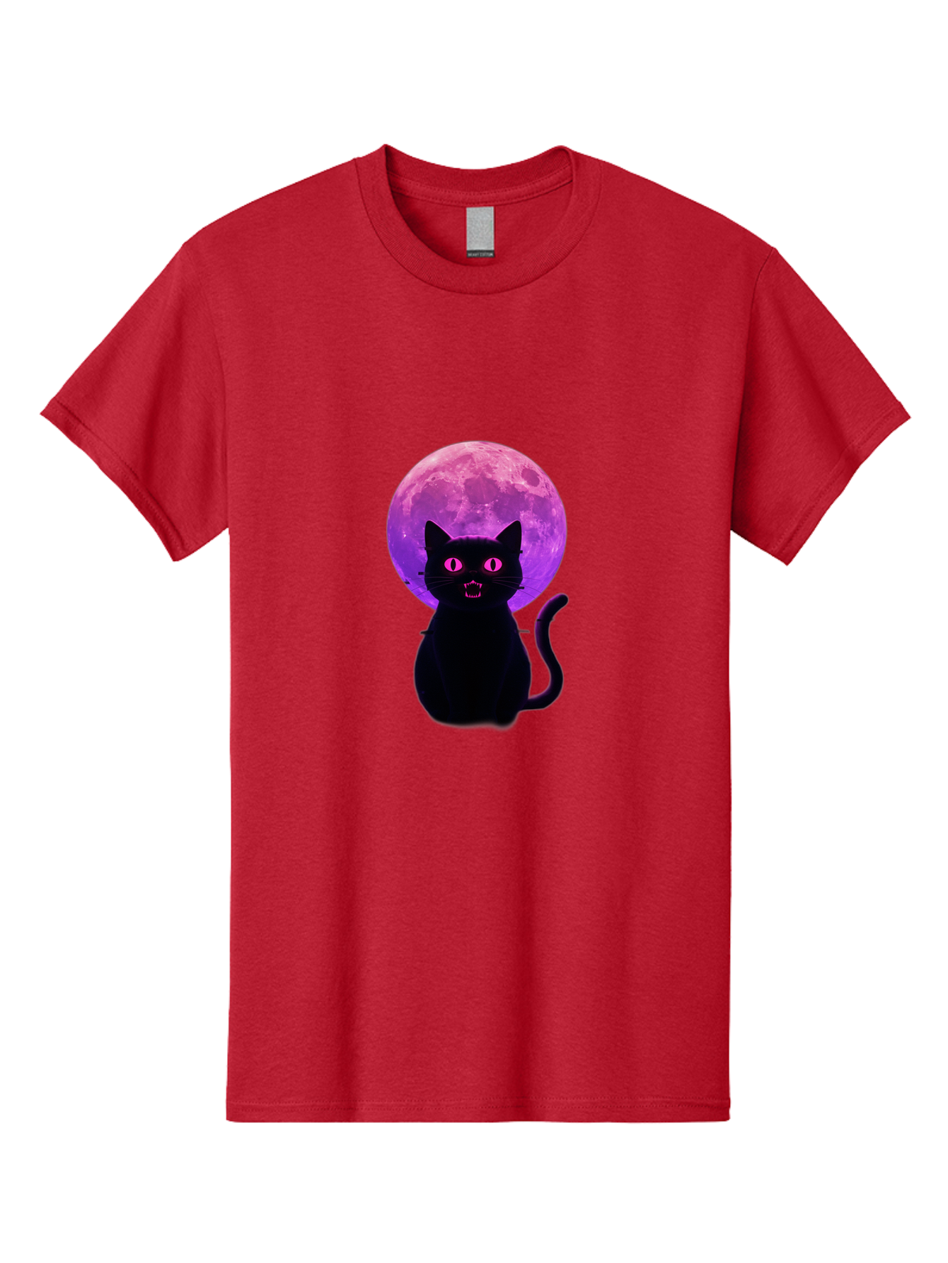 Cat-Under-Purple-Moon Men'S Graphic Tee, 100% Cotton, Comfortable Casual Summer Wear, Machine Washable, Vintage Camera, Old Camera, Antique Camera, Black Camera, Classic Photography, Photography Equipment, Nostalgic Device, Film Camera, Bai647